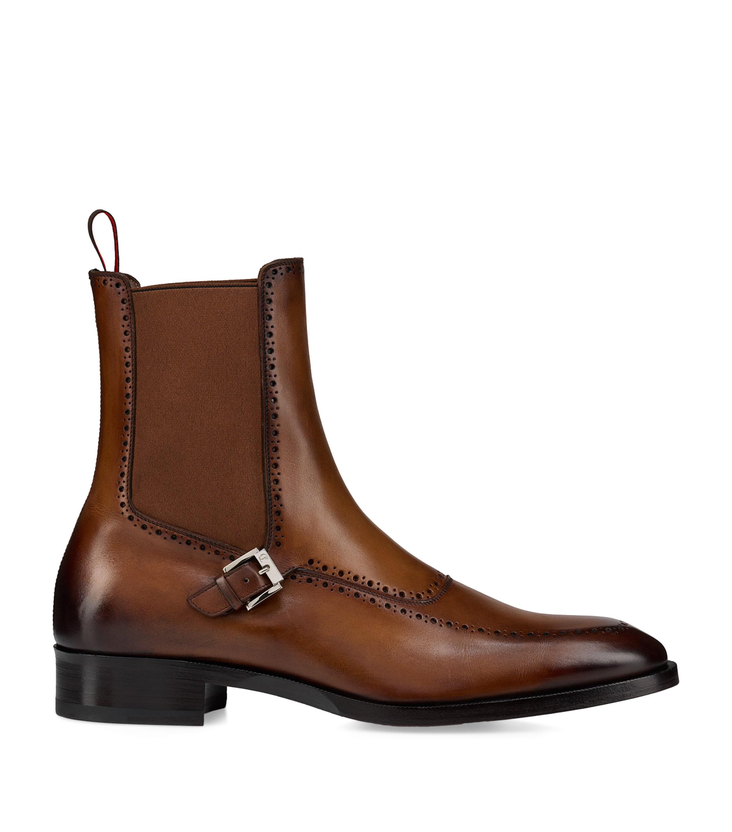Christian Louboutin モカシンブーツ ブラウン Condora Mule 85 ブラウン ナッパレザー - Shoes - Women