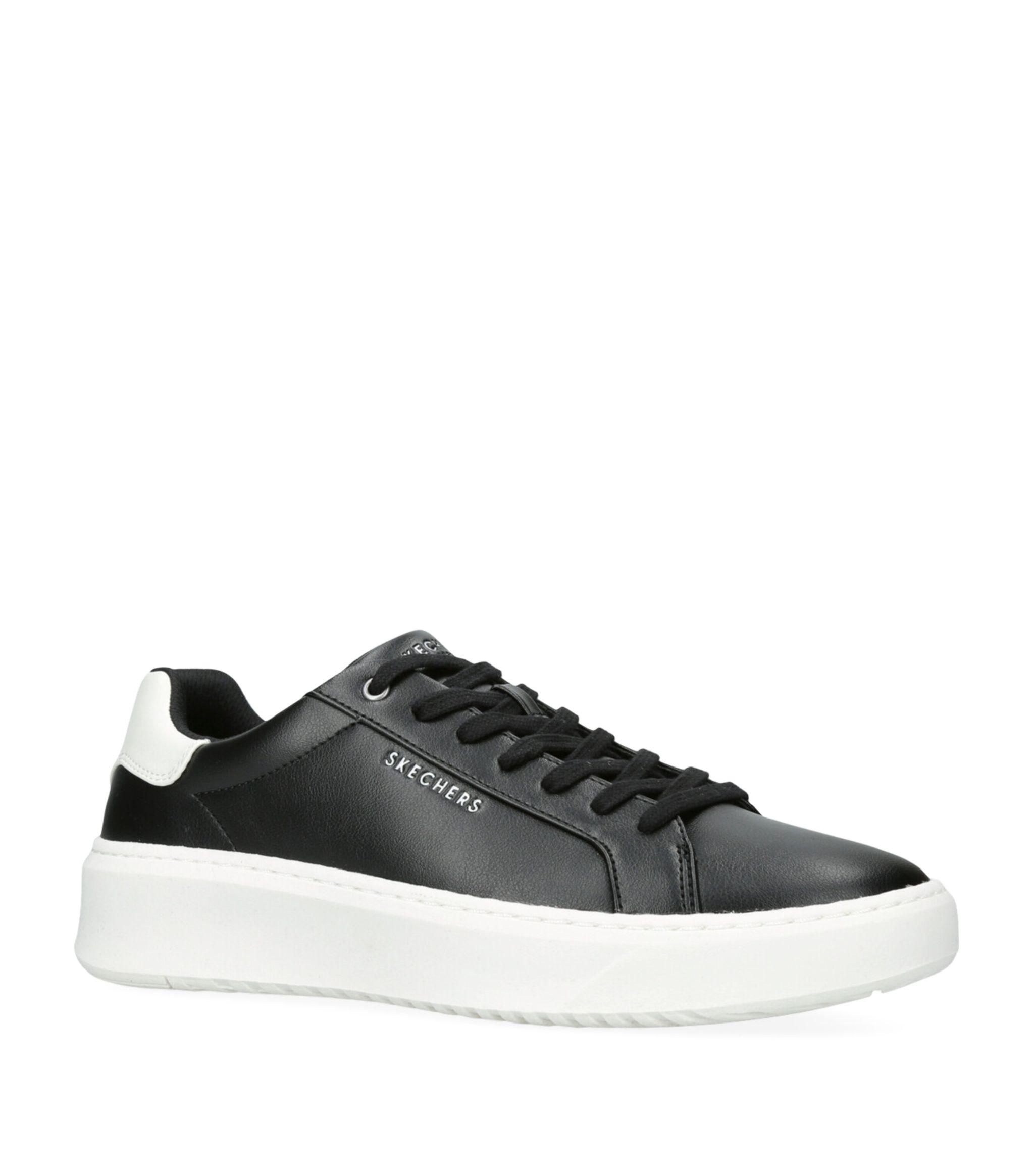 Skechers Hi-Lite Perf-ect Leather Sneaker In White | MYER