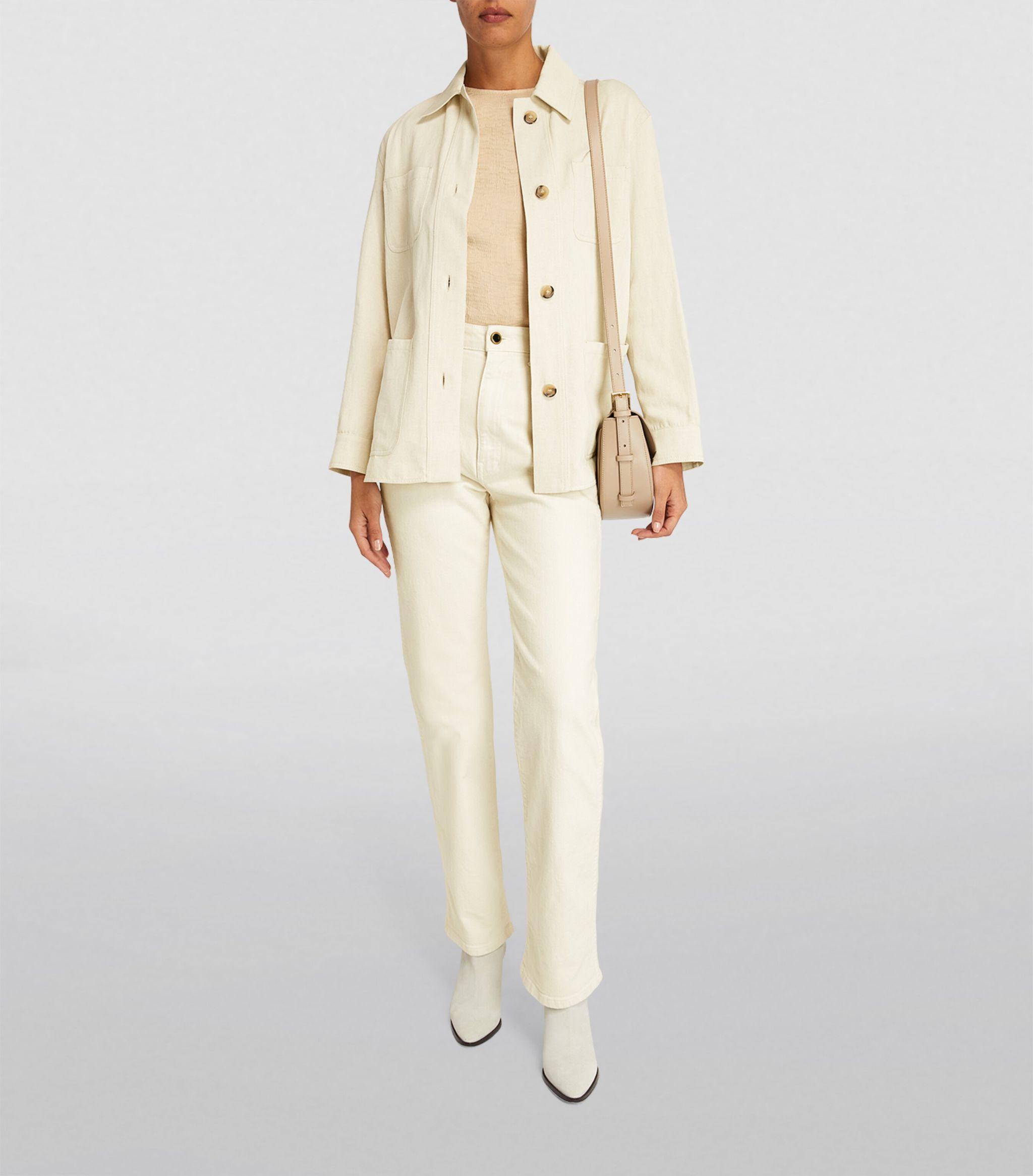 Max mara linen jacket sale