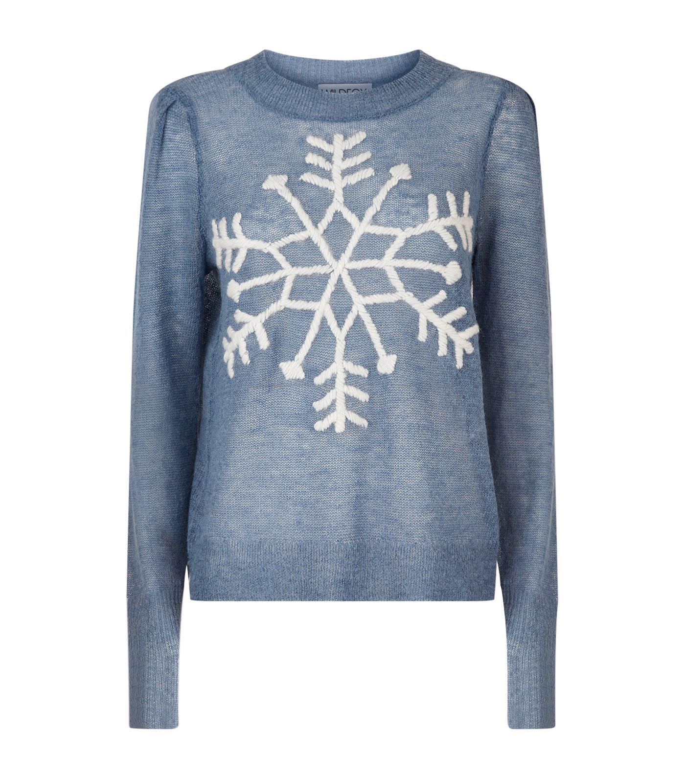 Wildfox snowflake sweater Outlet