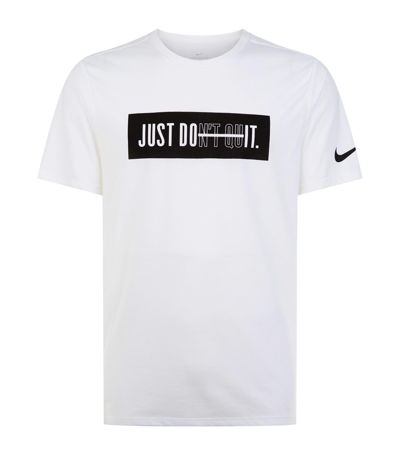 Nike Just Don't Quit T-shirt in White for Men | Lyst