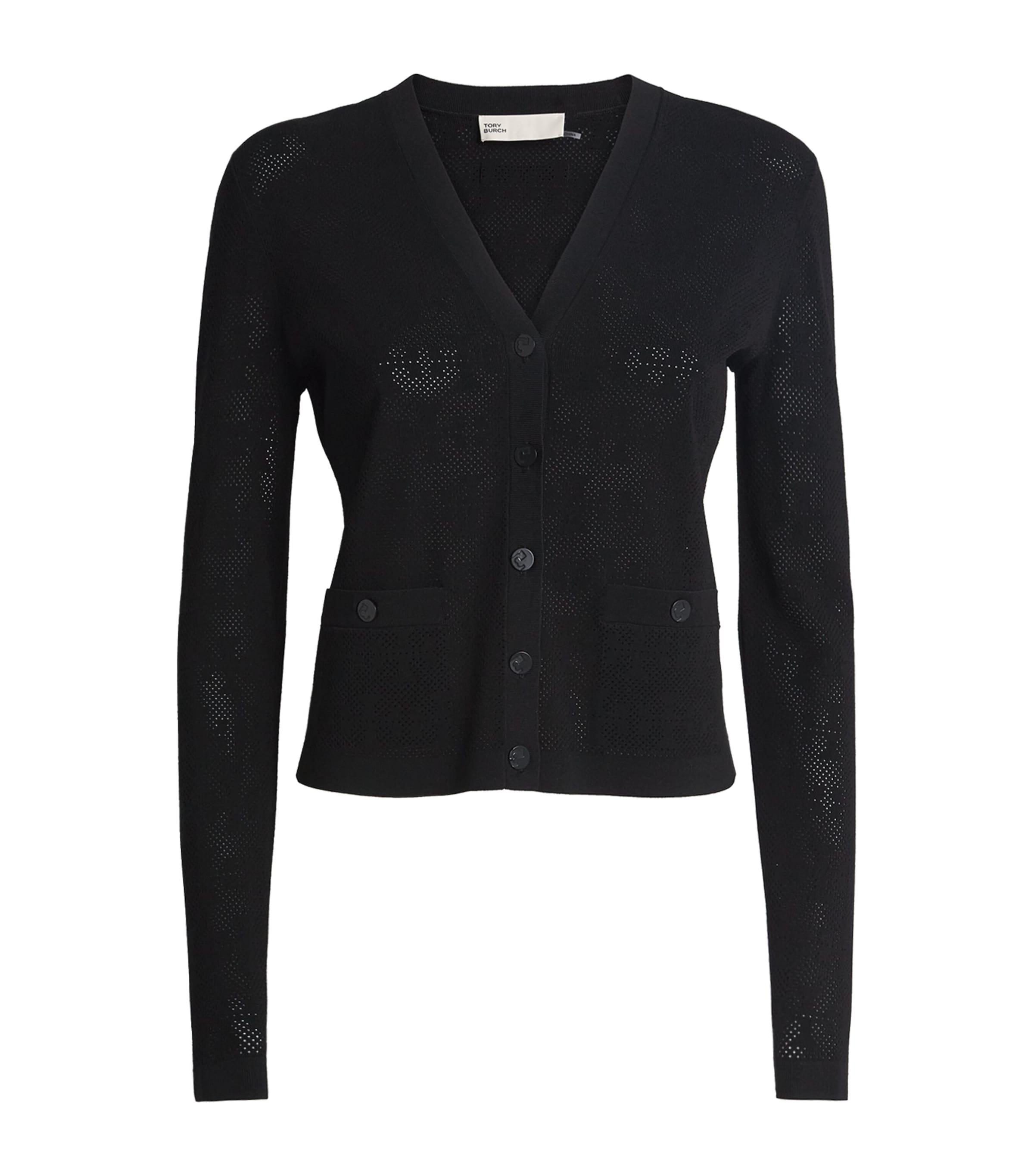 【送料&関税込】Tory Burch Black Viscose Blend Cardigan 25256725_55358006_600.jpg