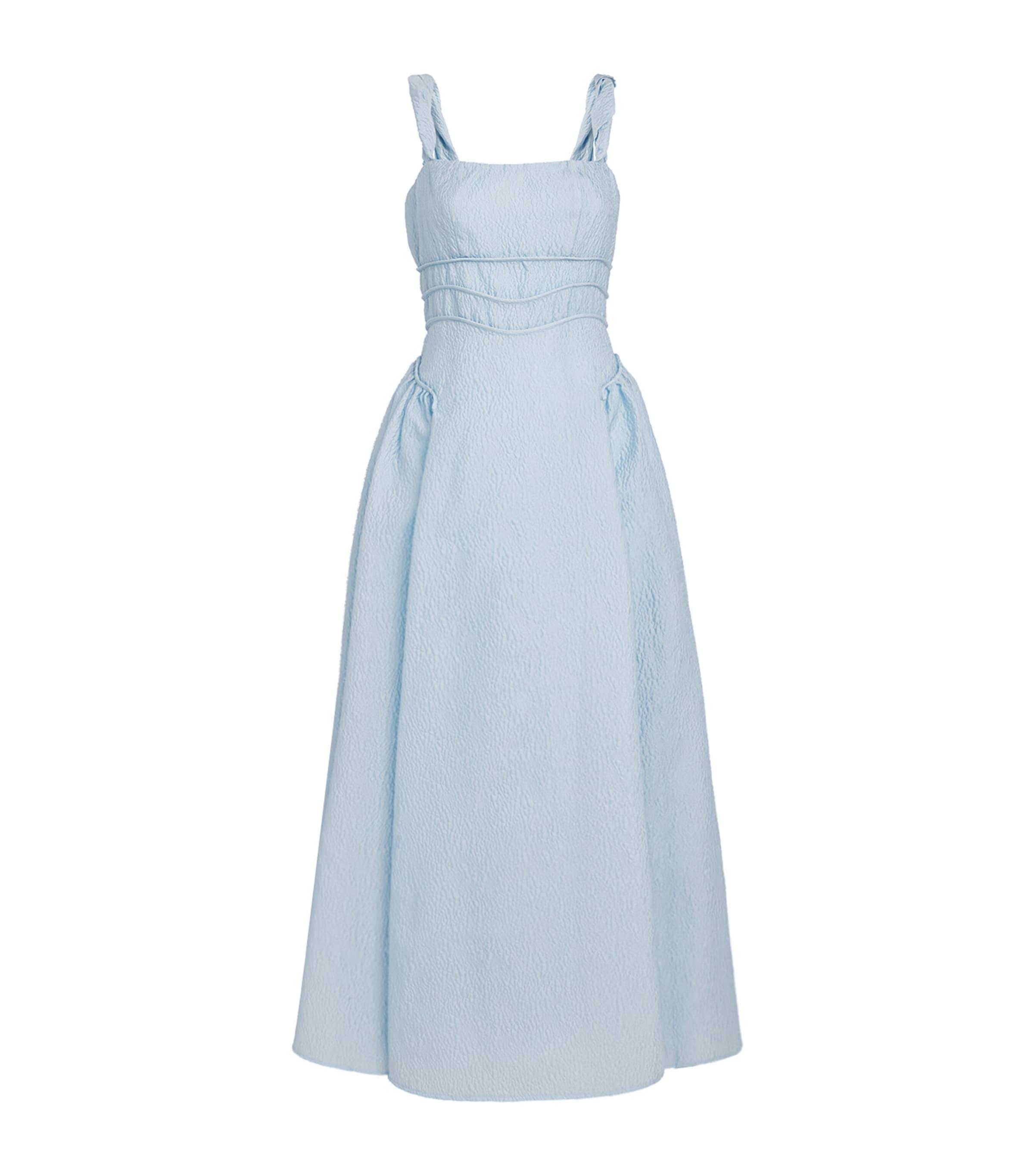 rachel gilbert aries curved eco-satin maxi dress Rachel Gilbert Aries Maxi Dress Rent a Dress