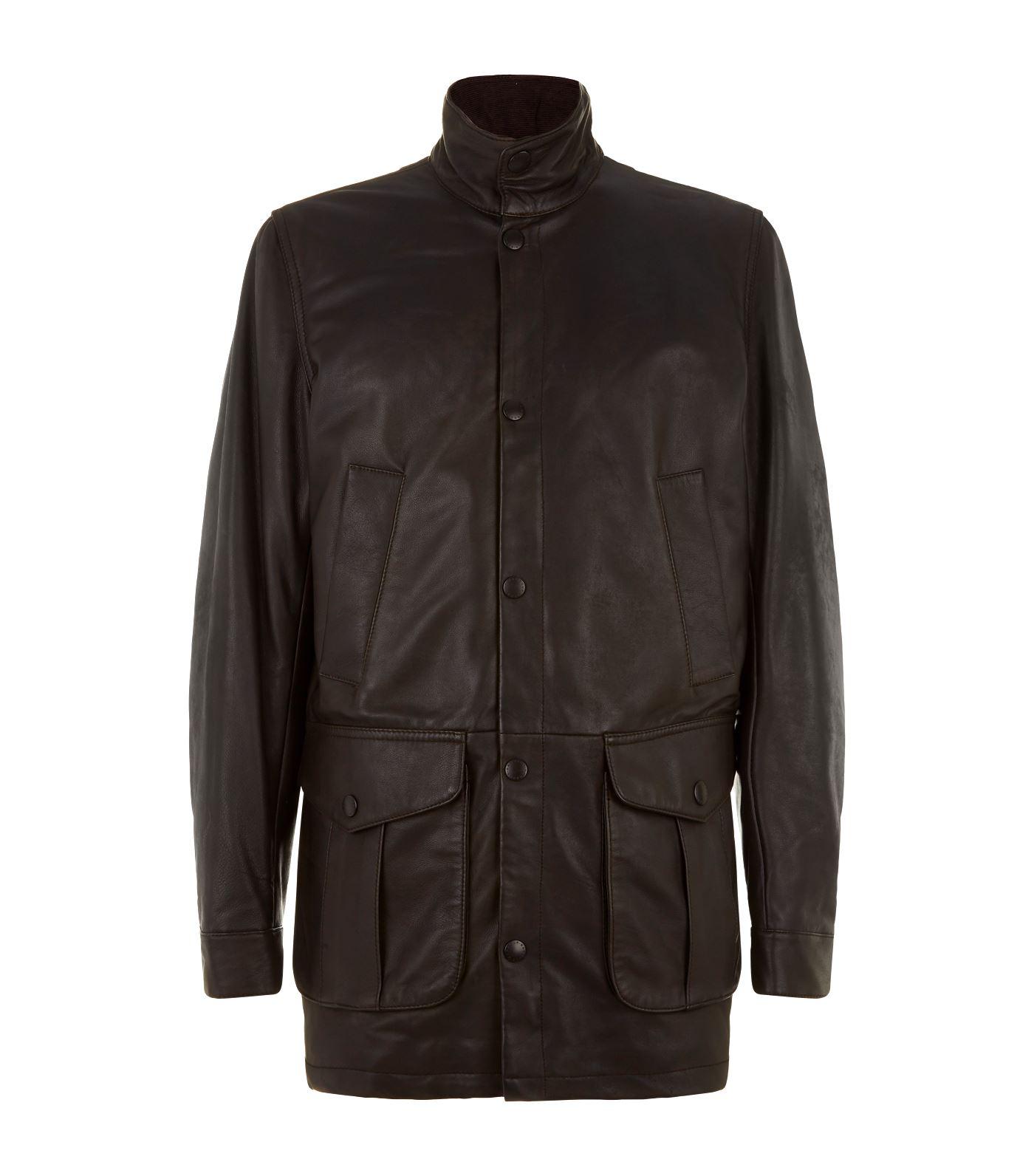 barbour thomas leather jacket