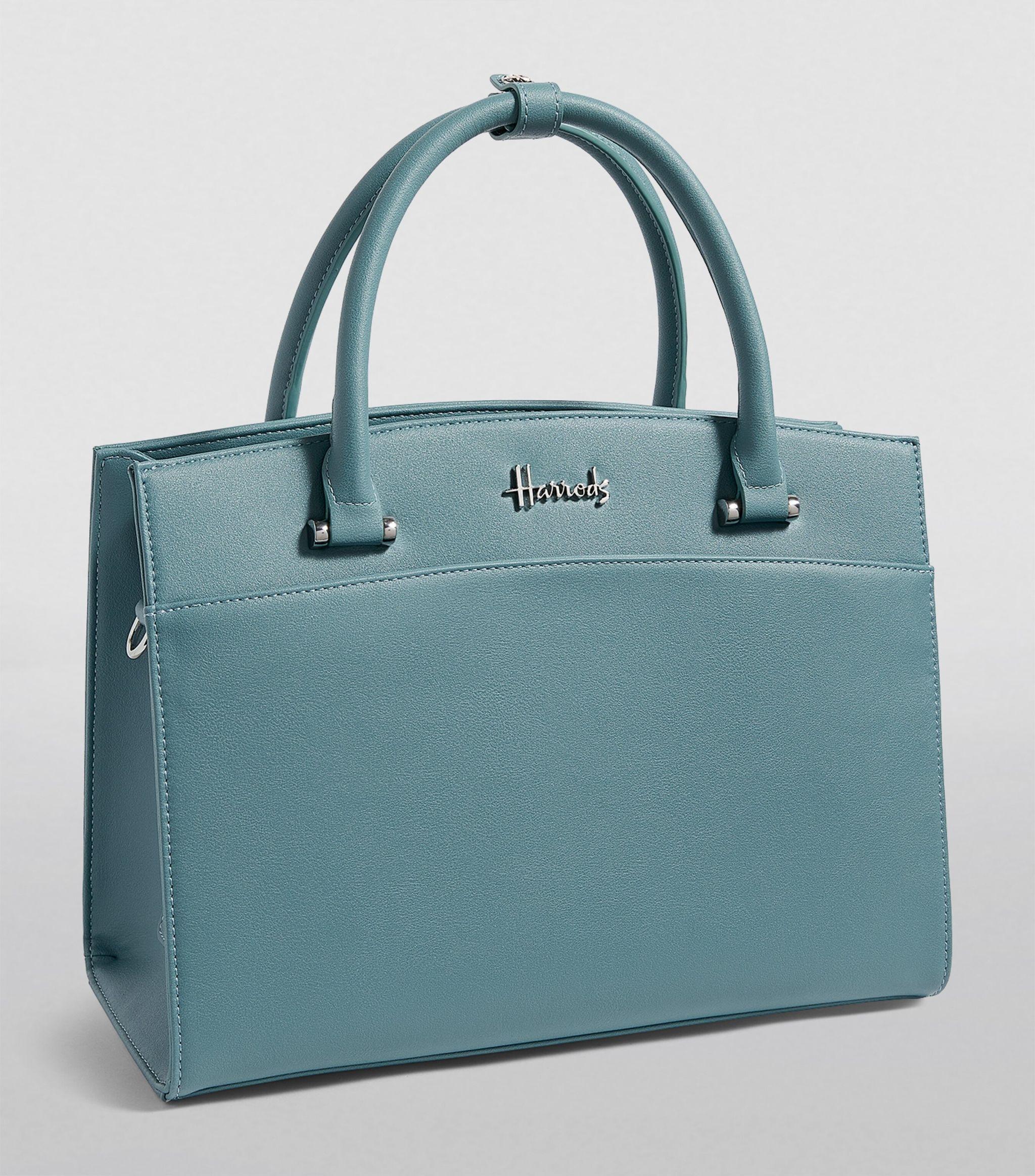 Harrods Medium St James Tote Bag in Blue Lyst UK