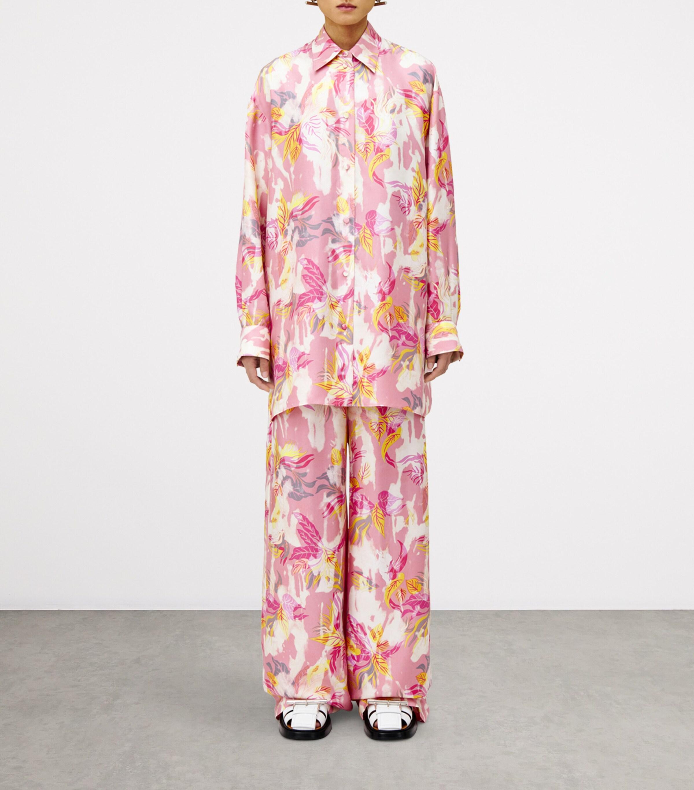 パンツ Alexander Mcqueen Floral Print Pajama Pants Alexander McQueen Womens Floral Print Pajama Pants – Bluefly