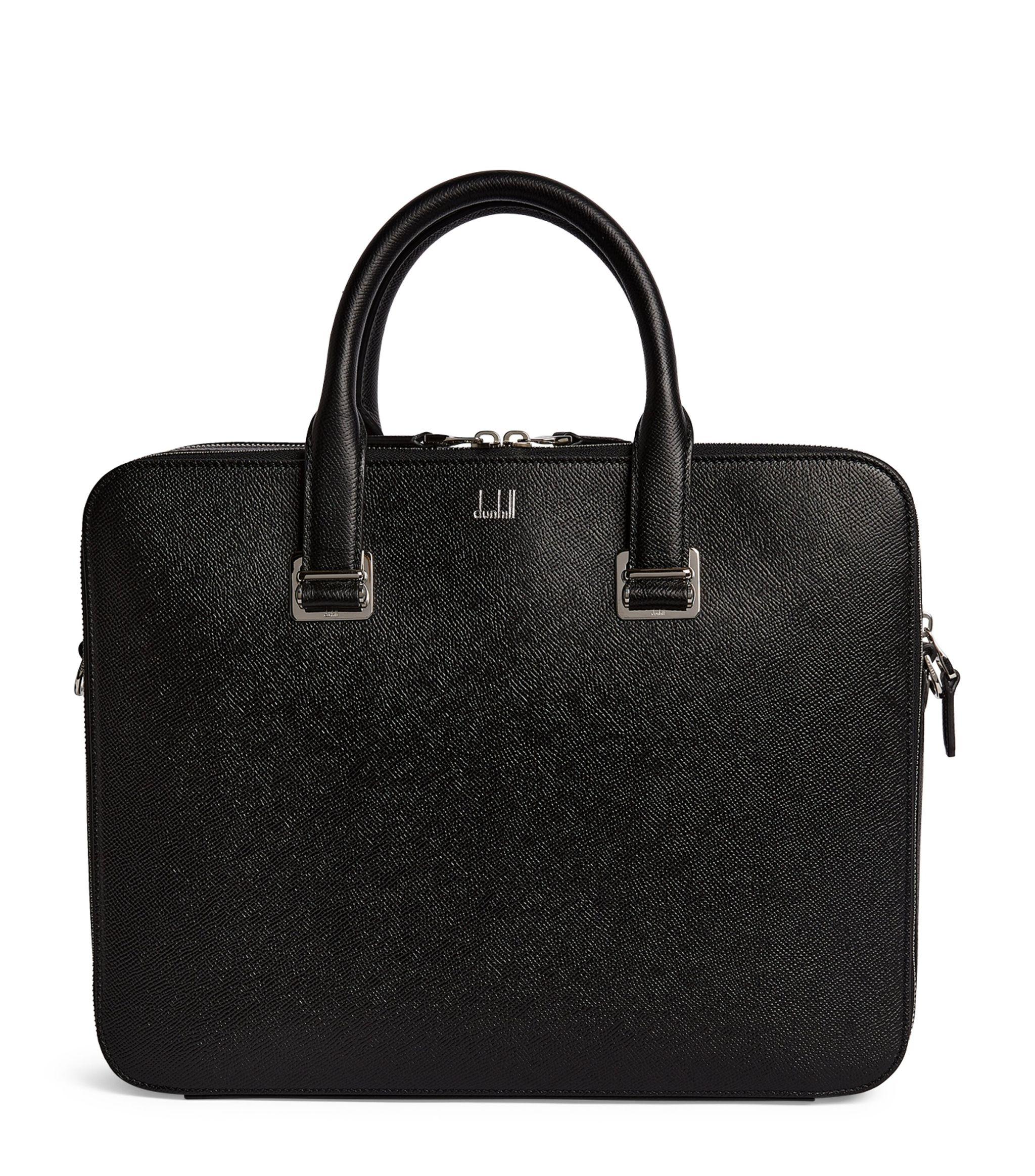 Dunhill Leather Cadogan Document Case in Black for Men Lyst