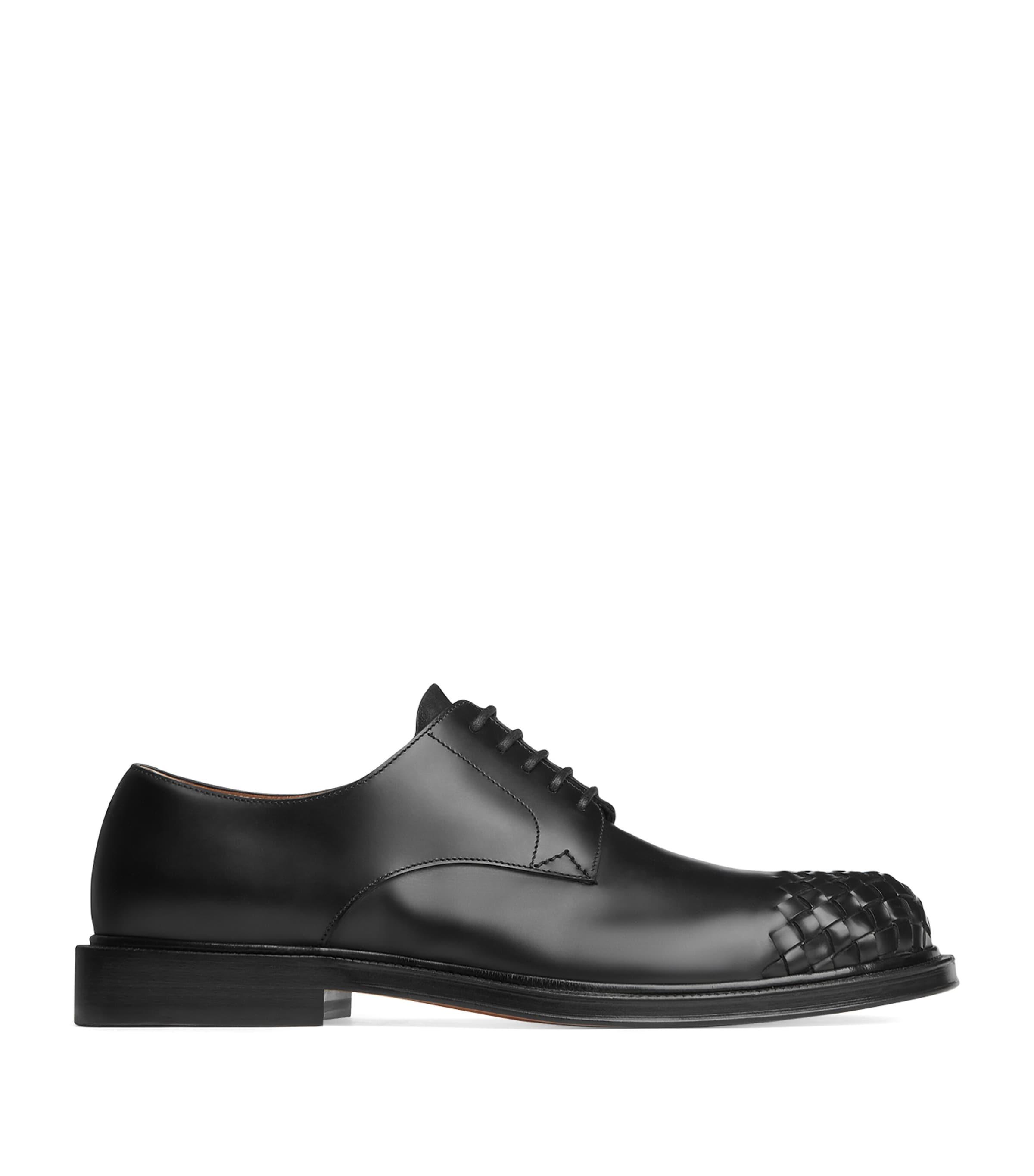 bottega-veneta-Black-Leather-