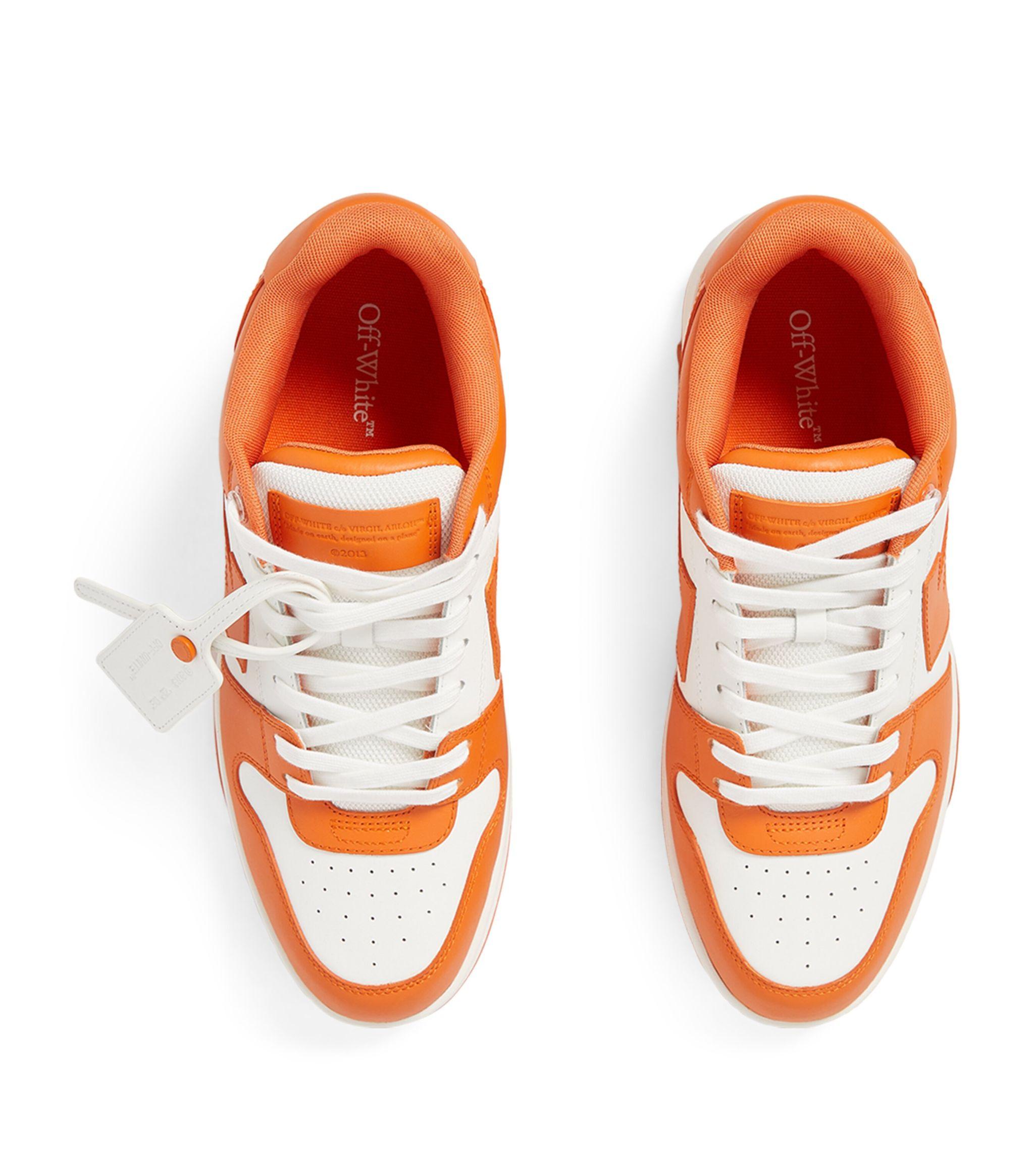 Off-White c/o Virgil Abloh Leather Out Of Office Sneakers in 