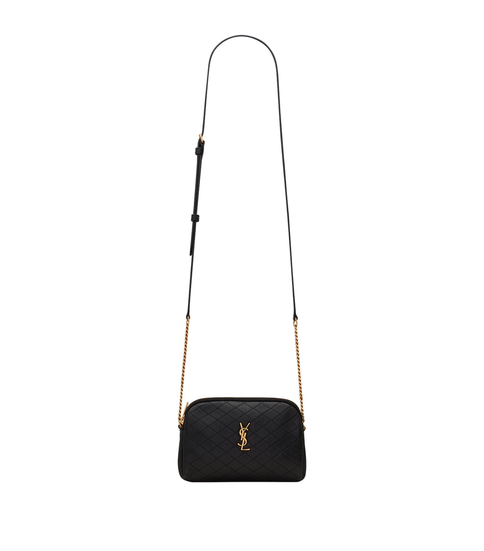 CONCERT POUCH 18 IN BLACK LAMBSKIN