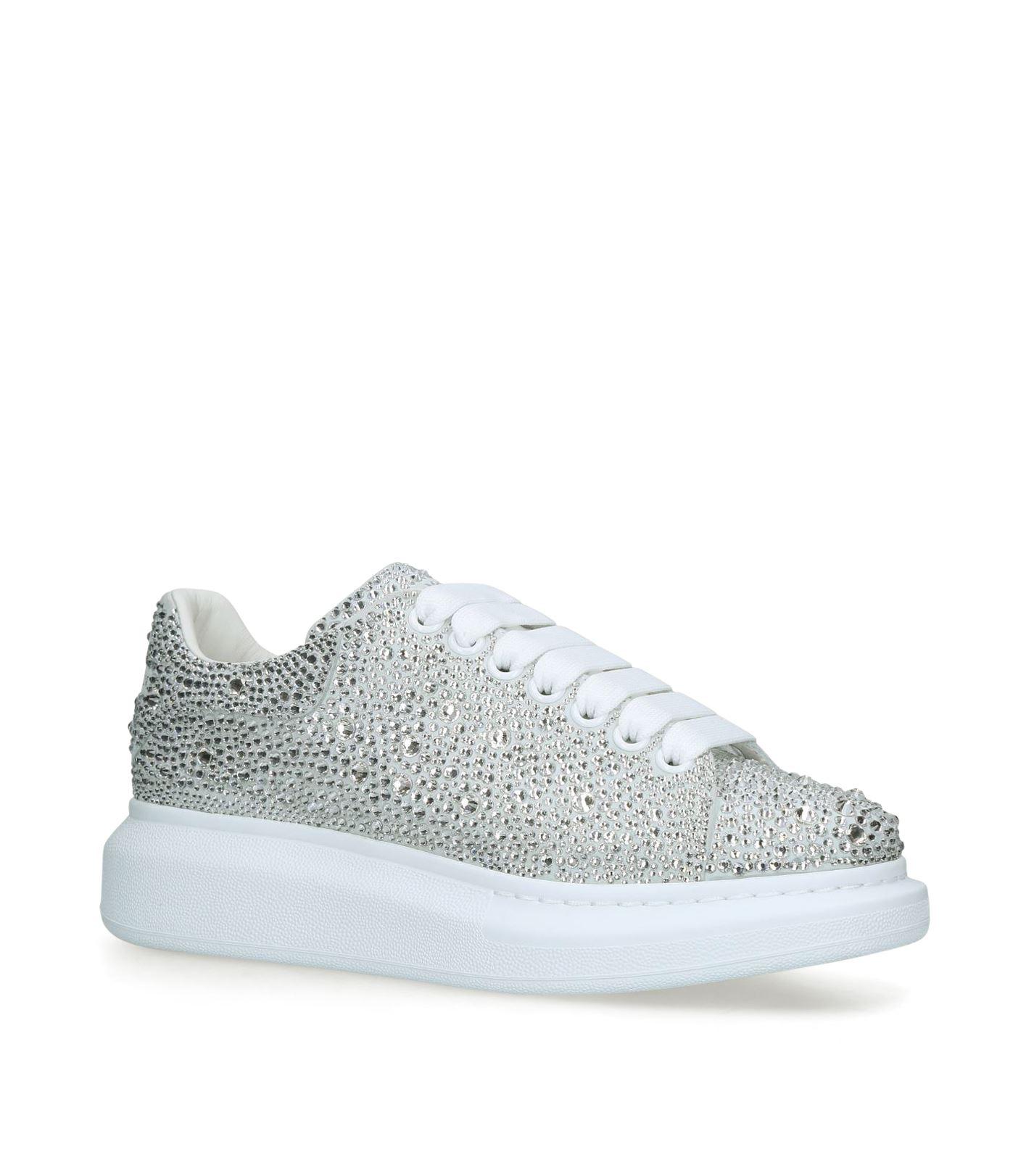 alexander mcqueen swarovski sneakers