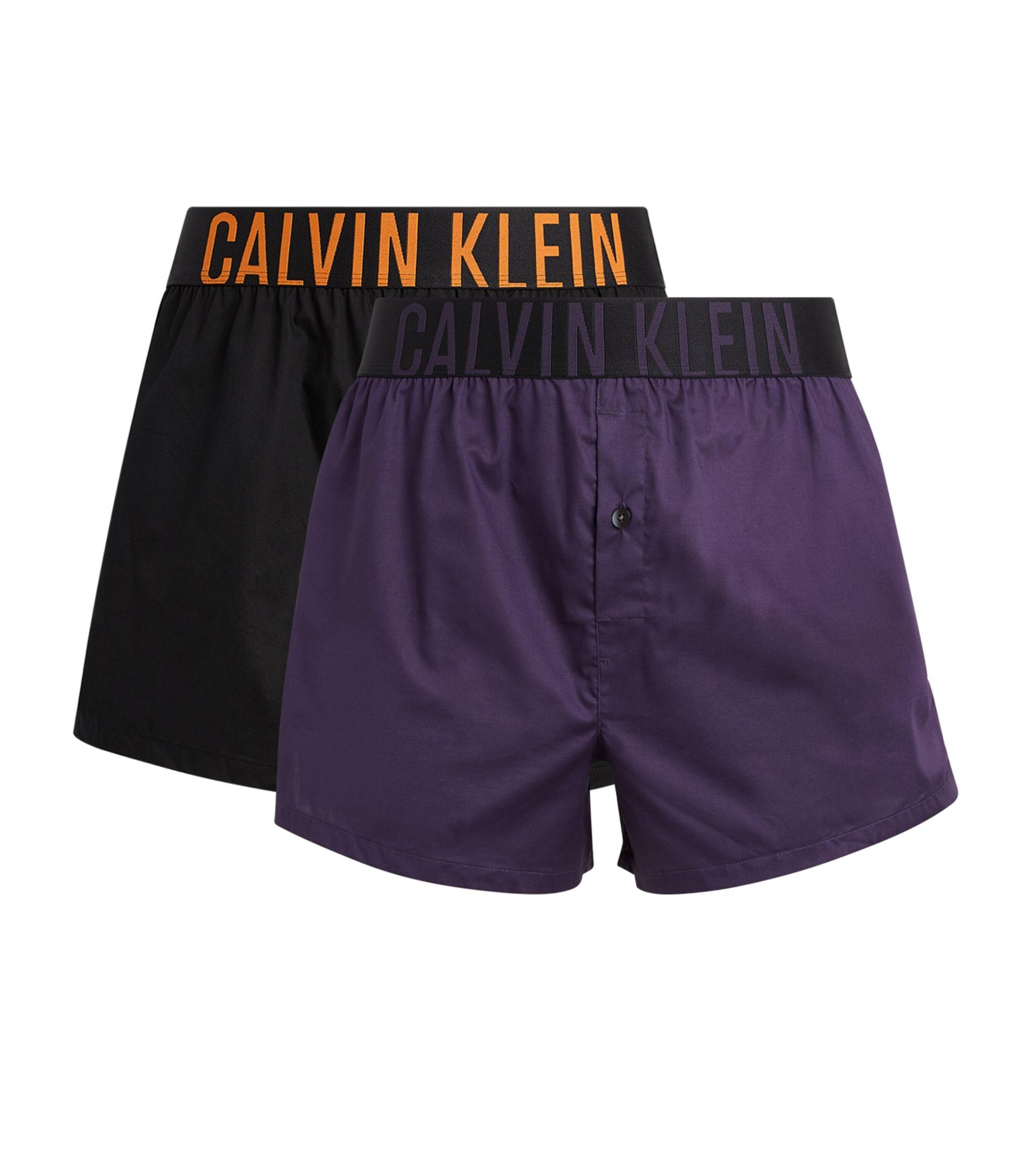 Calvin Klein Cotton Intense Power Boxers (pack Of 2) in Blue for