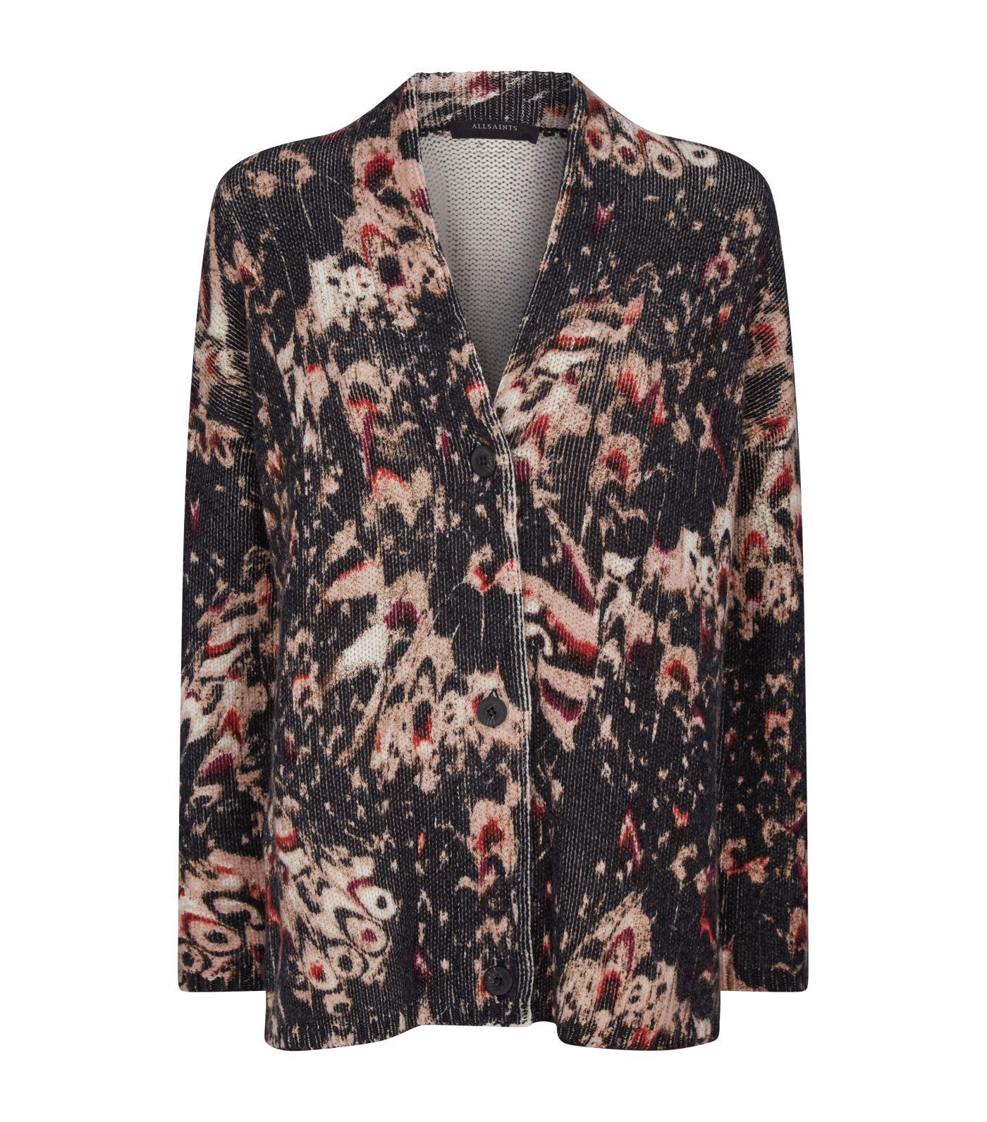 allsaints wing cardigan