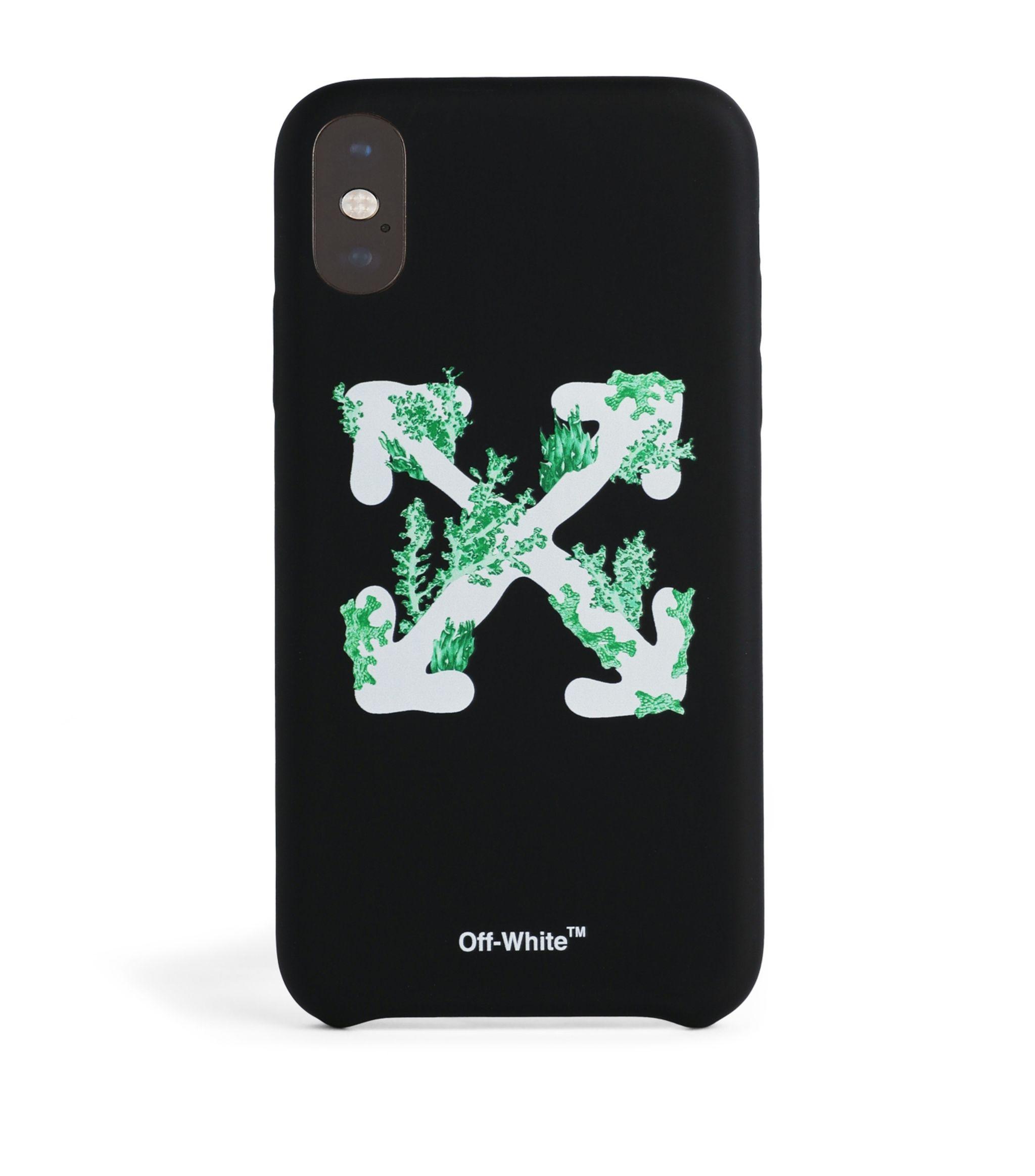 Off-White c/o Virgil Abloh Corals Print Iphone Xr Case in Black | Lyst