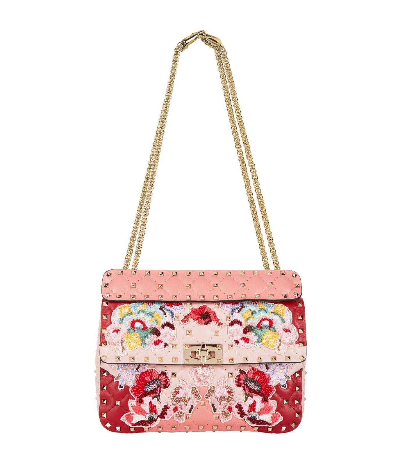 valentino embroidered bag