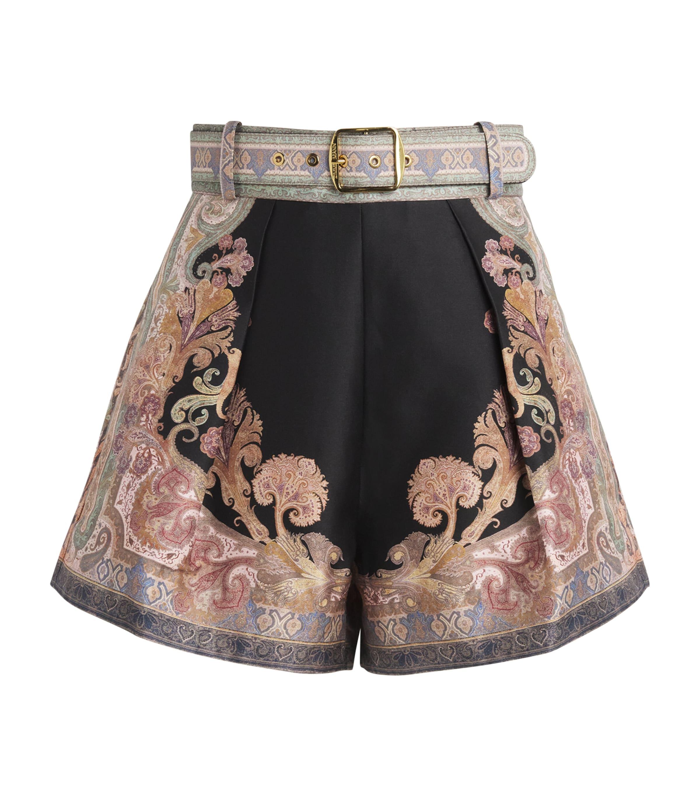 【関税込み】ZIMMERMANN ILLUMINATE TUCK' SHORTS Zimmermann Zimmermann Illuminate Tuck Shorts - Shorts - Free