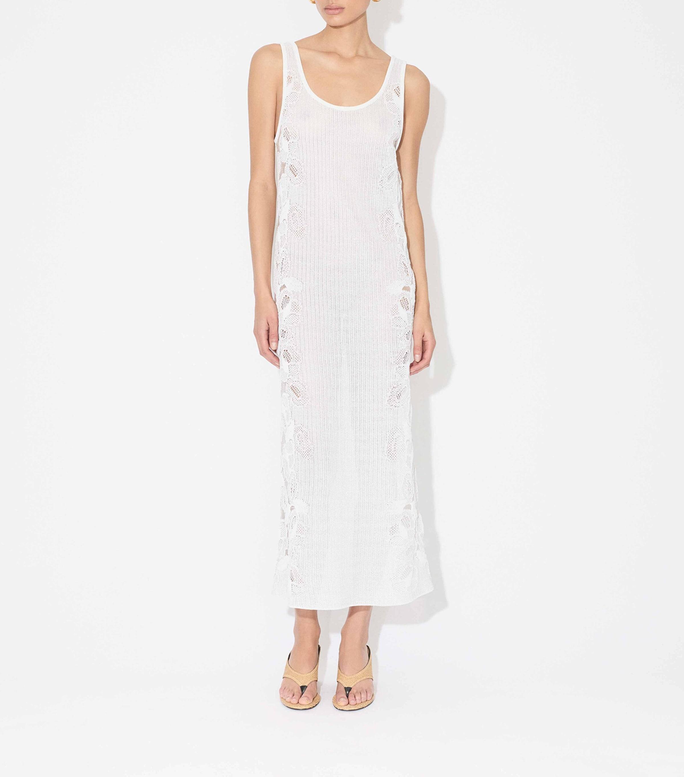knit dress with collar Midi Sweater Dress with Removable Faux Fur Collar and Cuffs