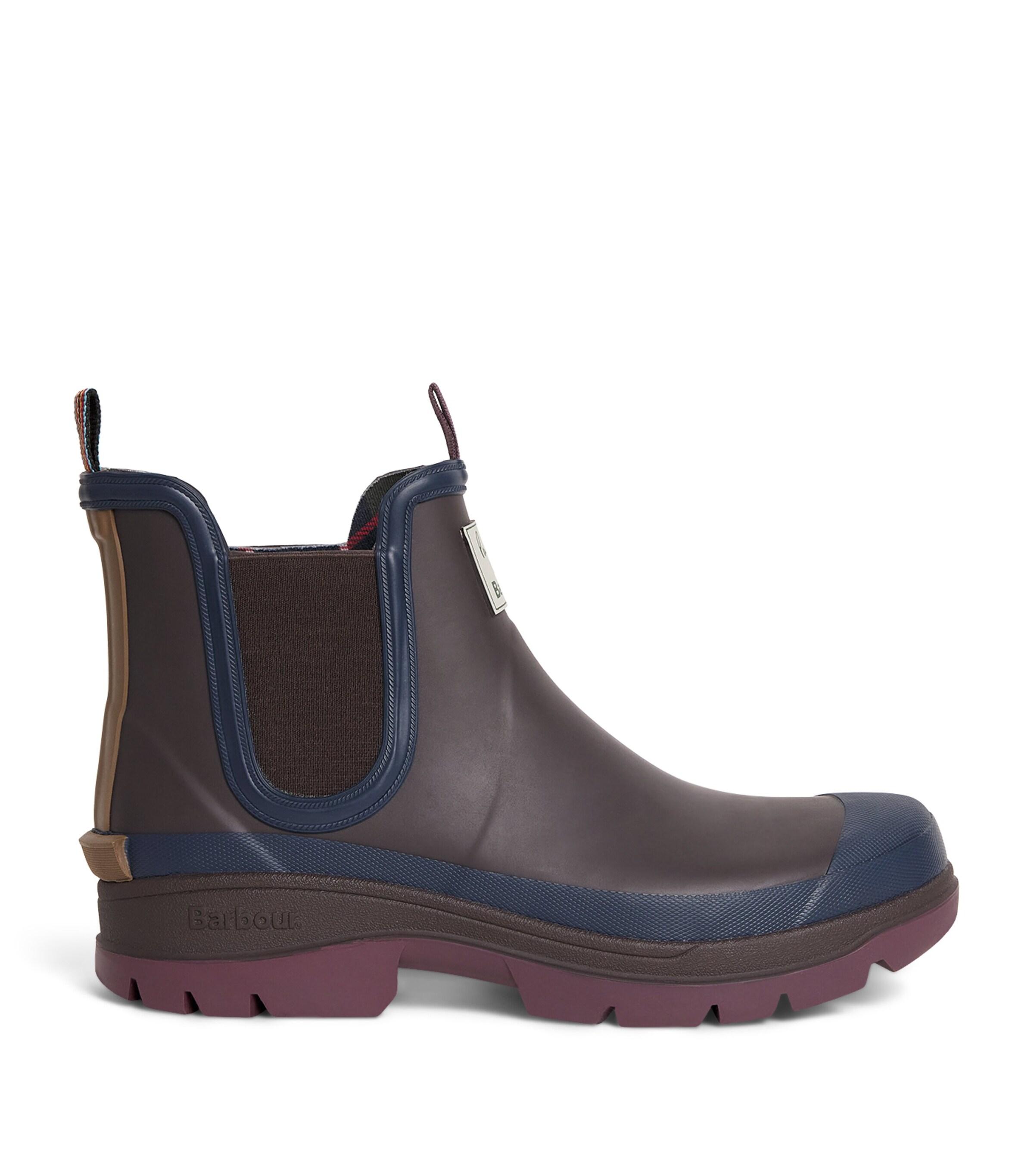 Barbour Paul Smith コラボ チェルシーブーツ Barbour X Paul Smith Chelsea Wellington Ankle Boots in Blue for