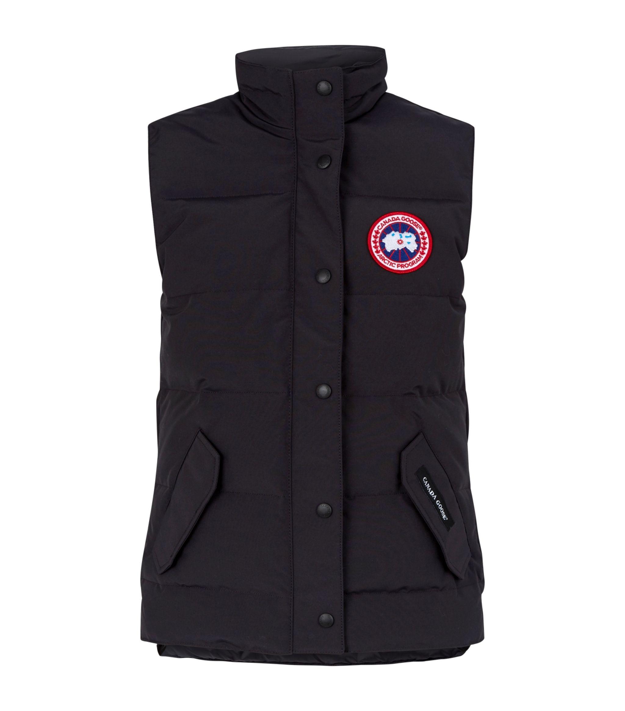 Canada Goose Goose Freestyle Gilet in Navy (Blue) - Lyst
