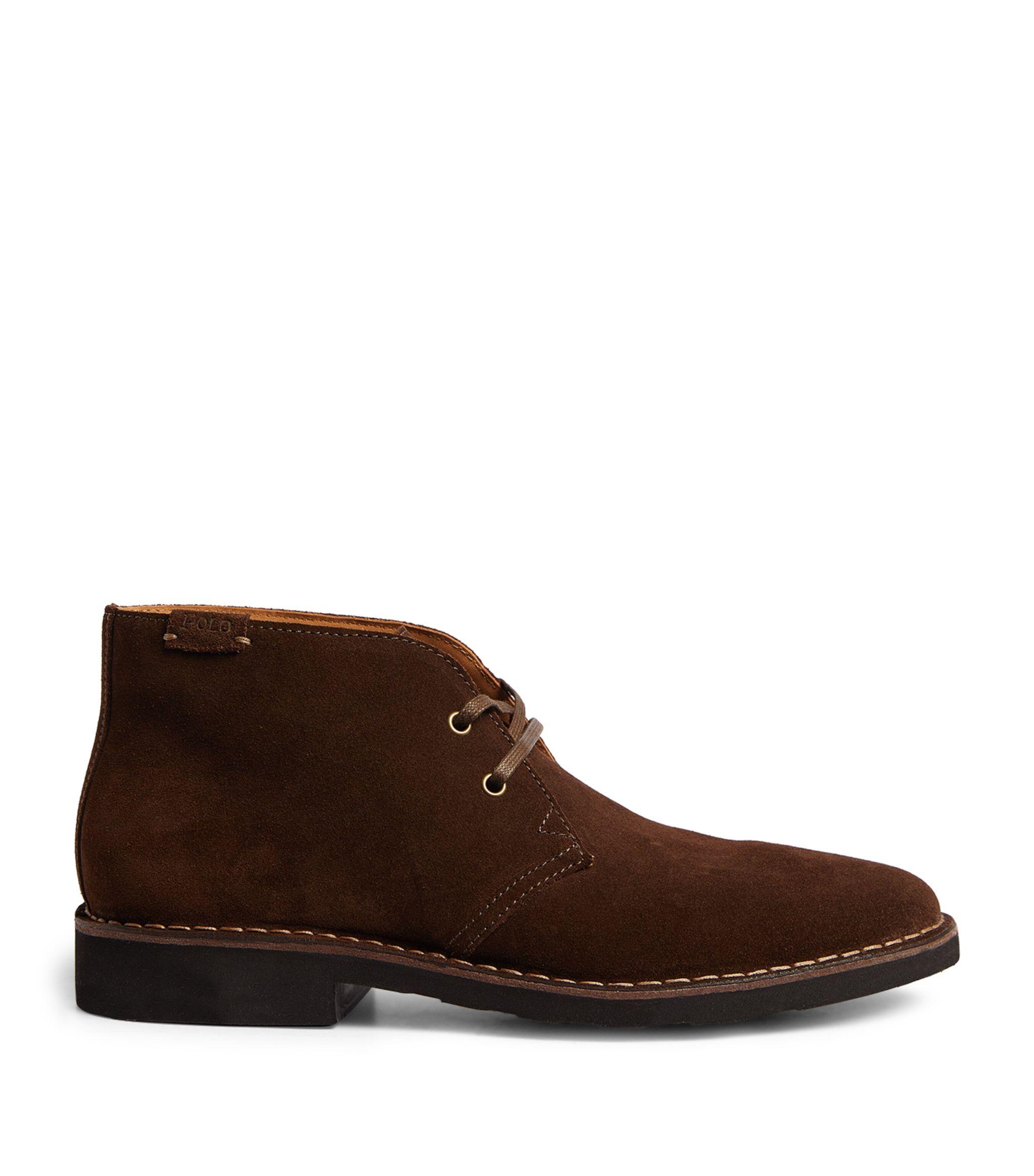 Polo Ralph Lauren Suede Talan Chukka Boots in Brown for Men | Lyst