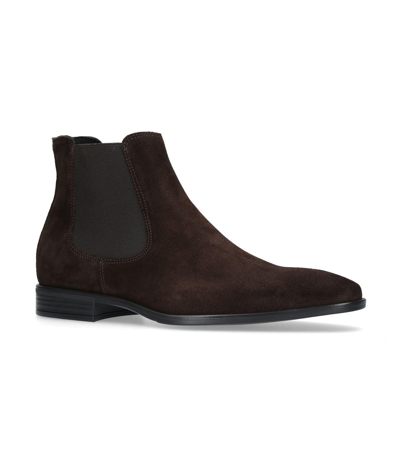 kurt geiger bond black suede