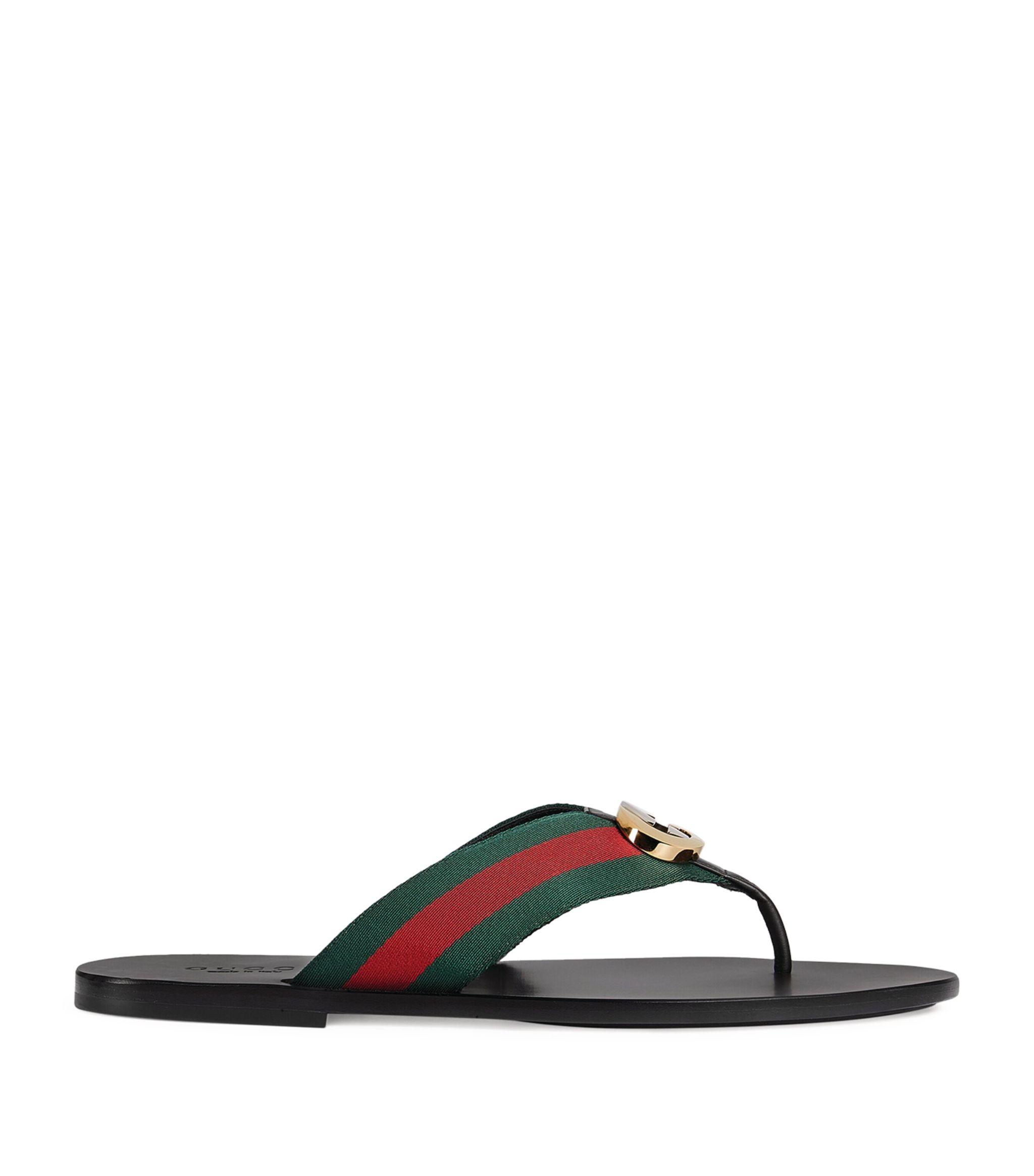 Gucci flip flops store size 4
