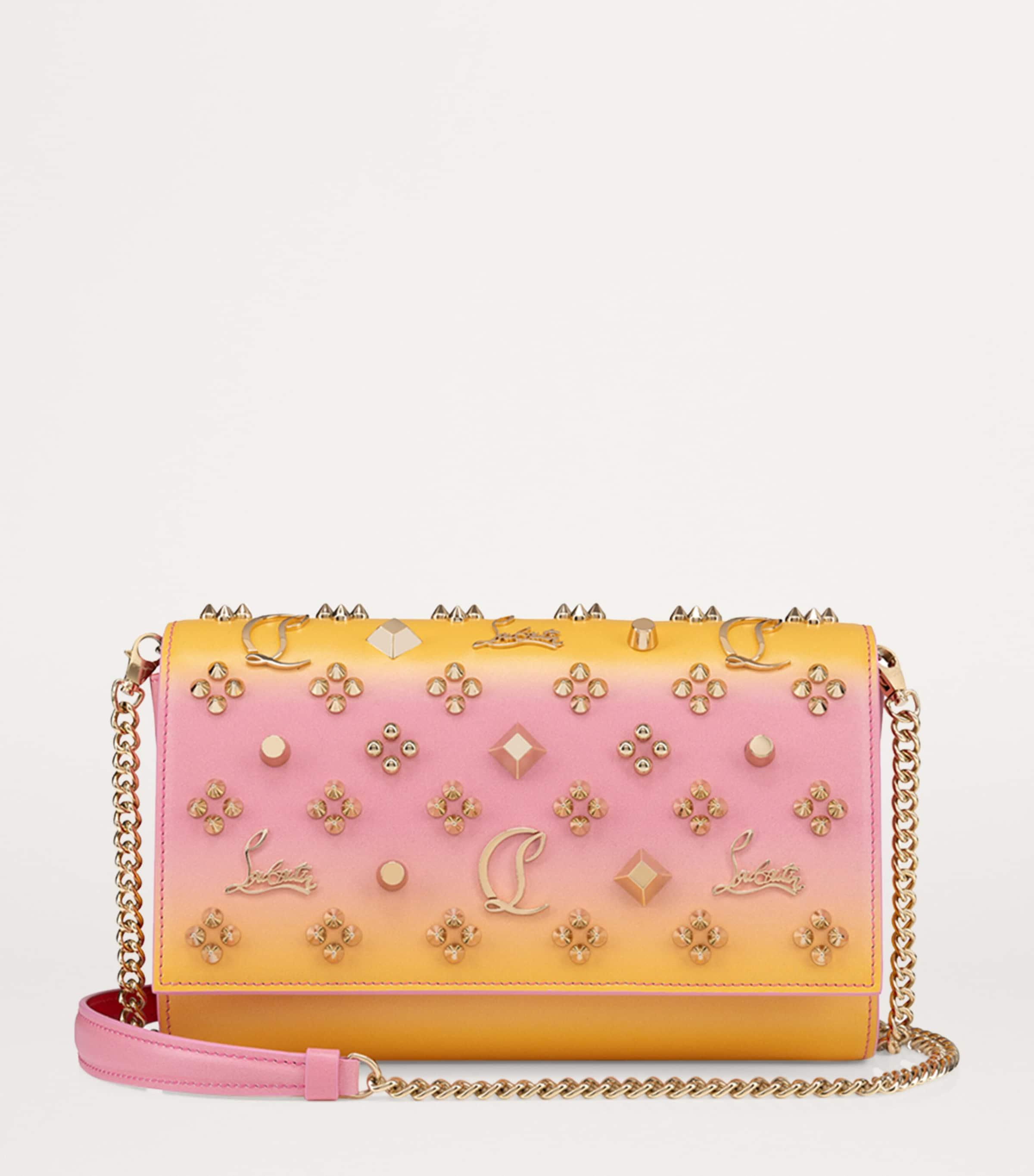 Christian Louboutin Ombre Paloma Clutch in Pink | Lyst