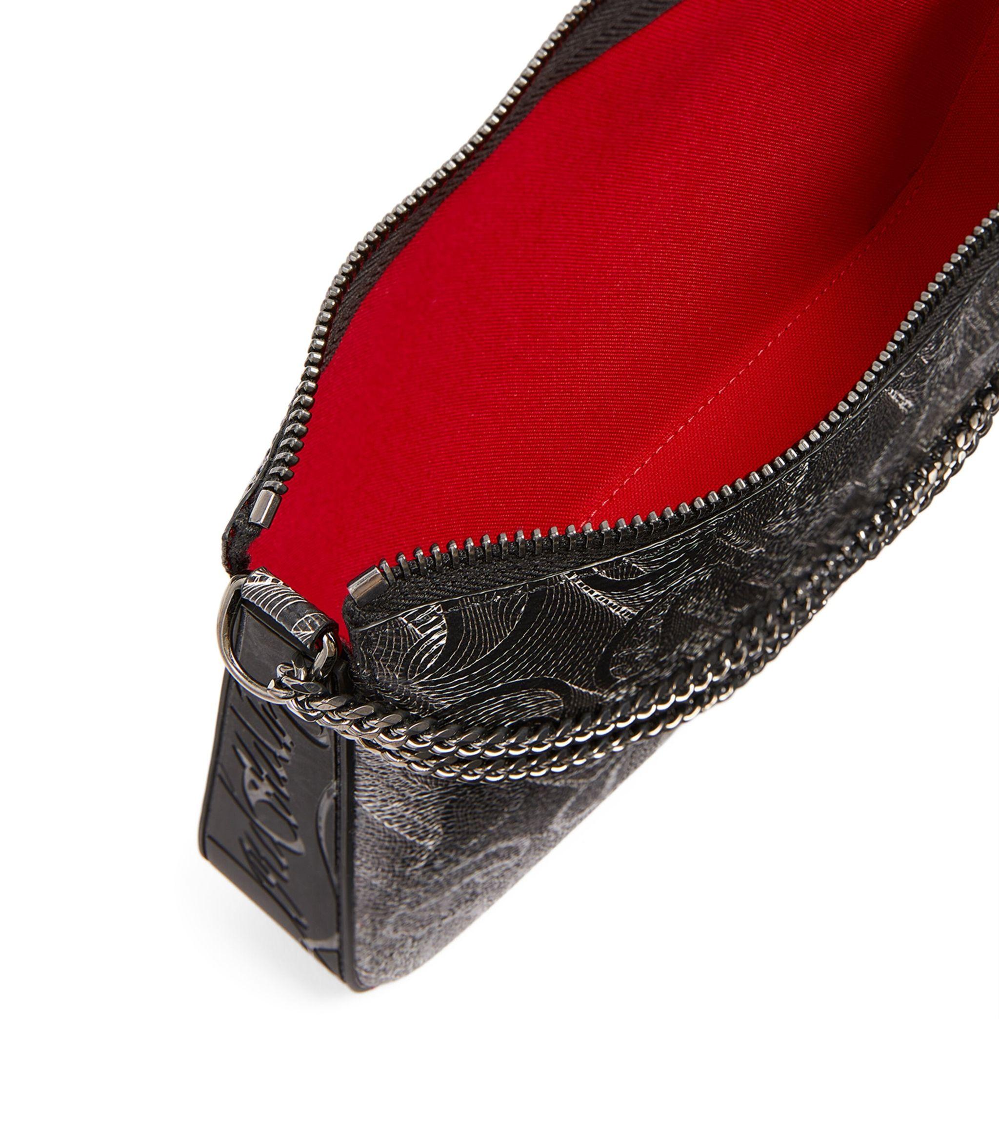 Christian Louboutin Loubila Hybrid Leather Pouch