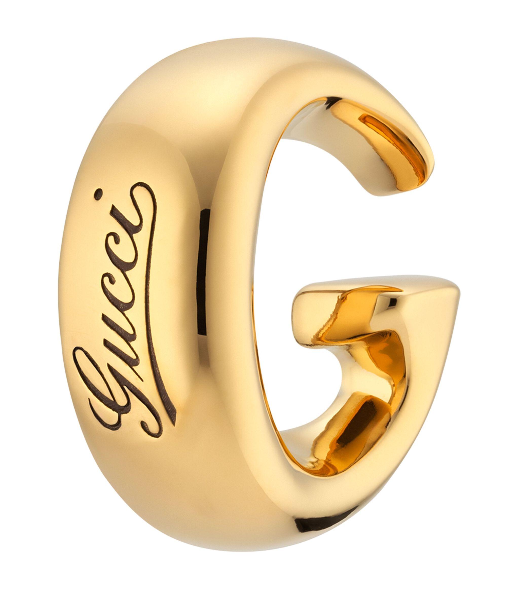 Gucci G Motif Earrings in Metallic Lyst Canada