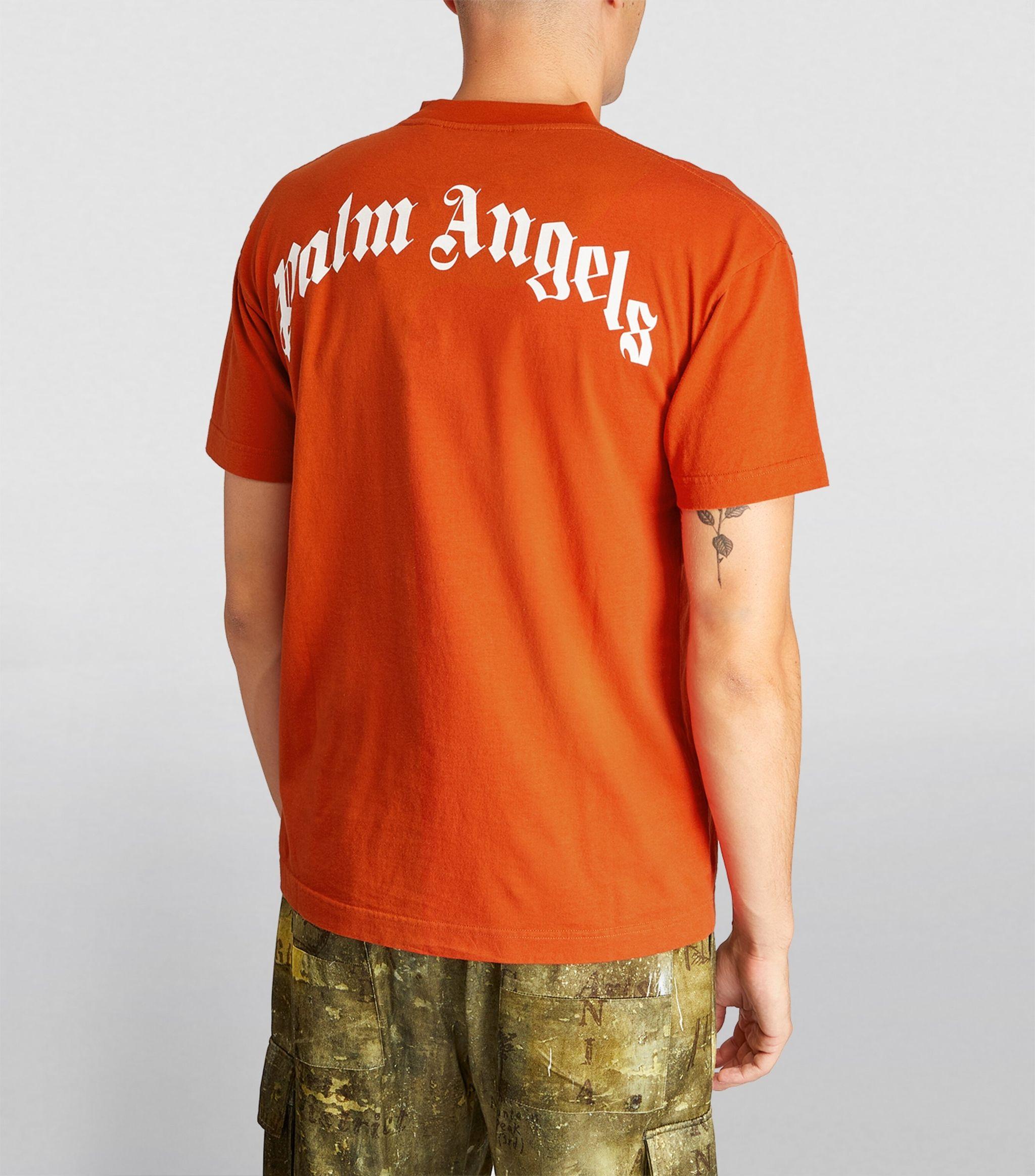 Palm Angels Getty Speedboat-print T-shirt - Farfetch