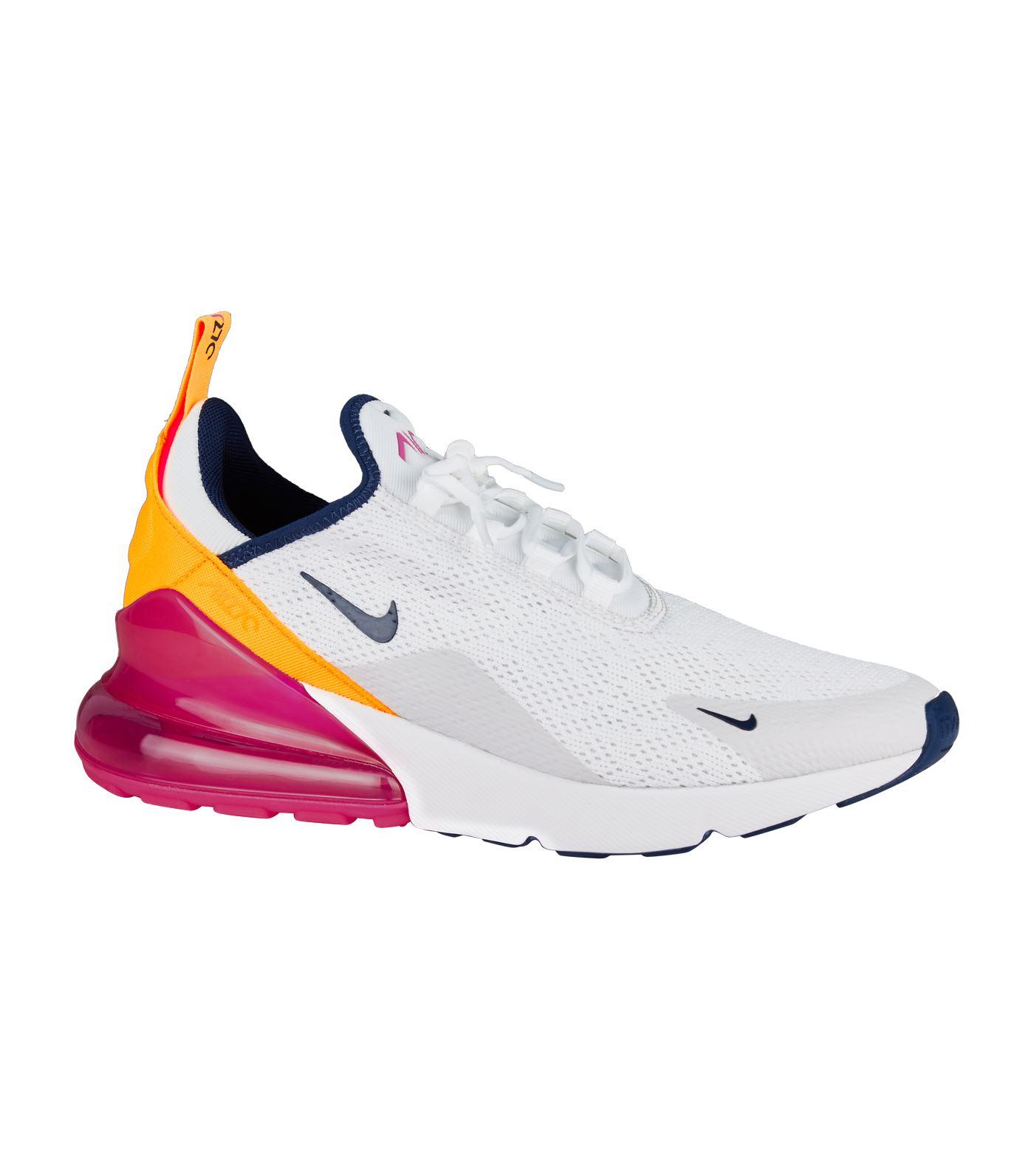 Nike Womens Air Max 270 Shoes in Gold (White) | Lyst UK