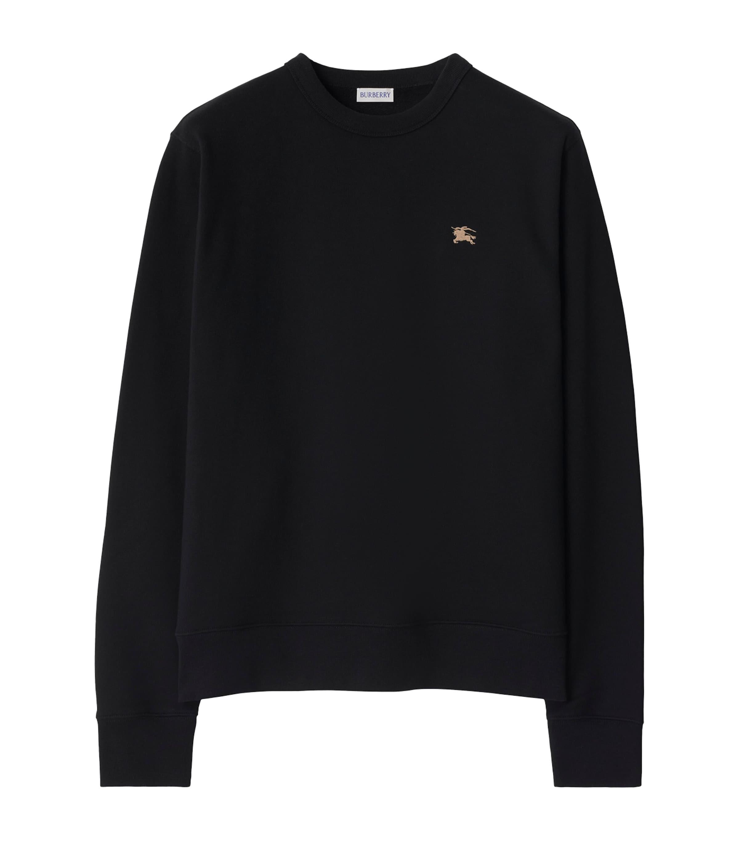 スウェット・トレーナー Burberry Embroidered Polyester Sweatshirt Amazon.com: BURBERRY Men's TAYDON Embroidered Logo Long