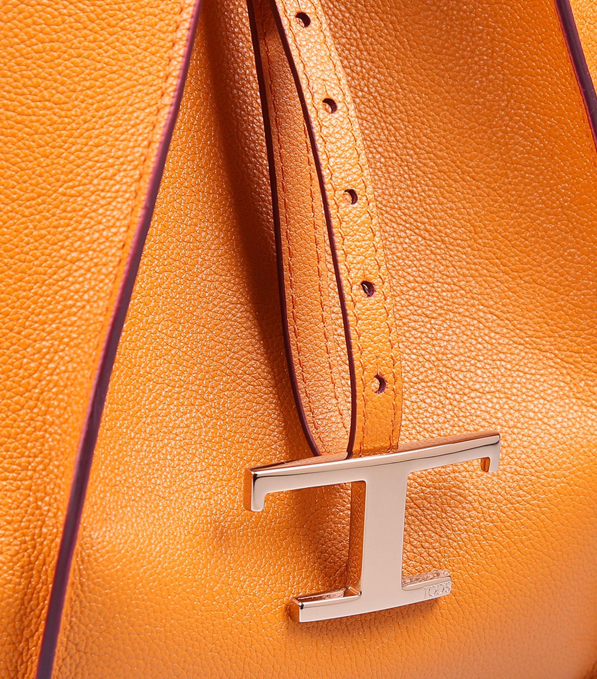Tod's Leather Timeless Shopping Bag in Orange | Lyst