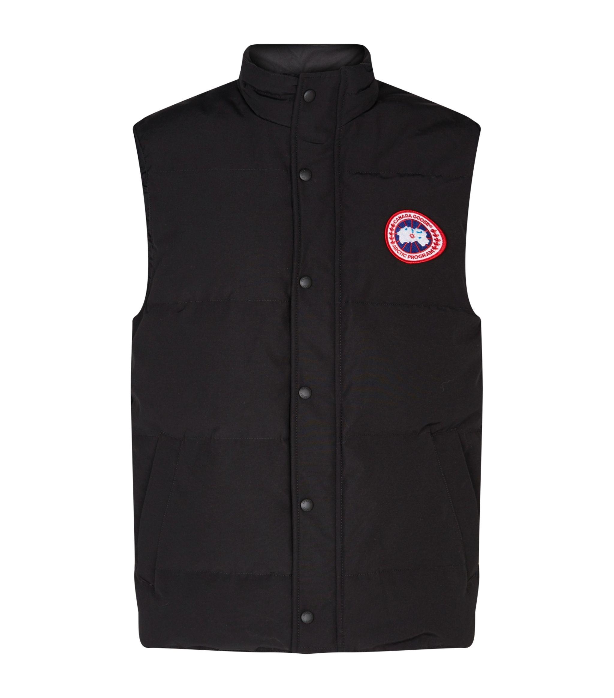 Canada Goose Cotton Garson Quilted Gilet in Black for Men - Save 40% - Lyst