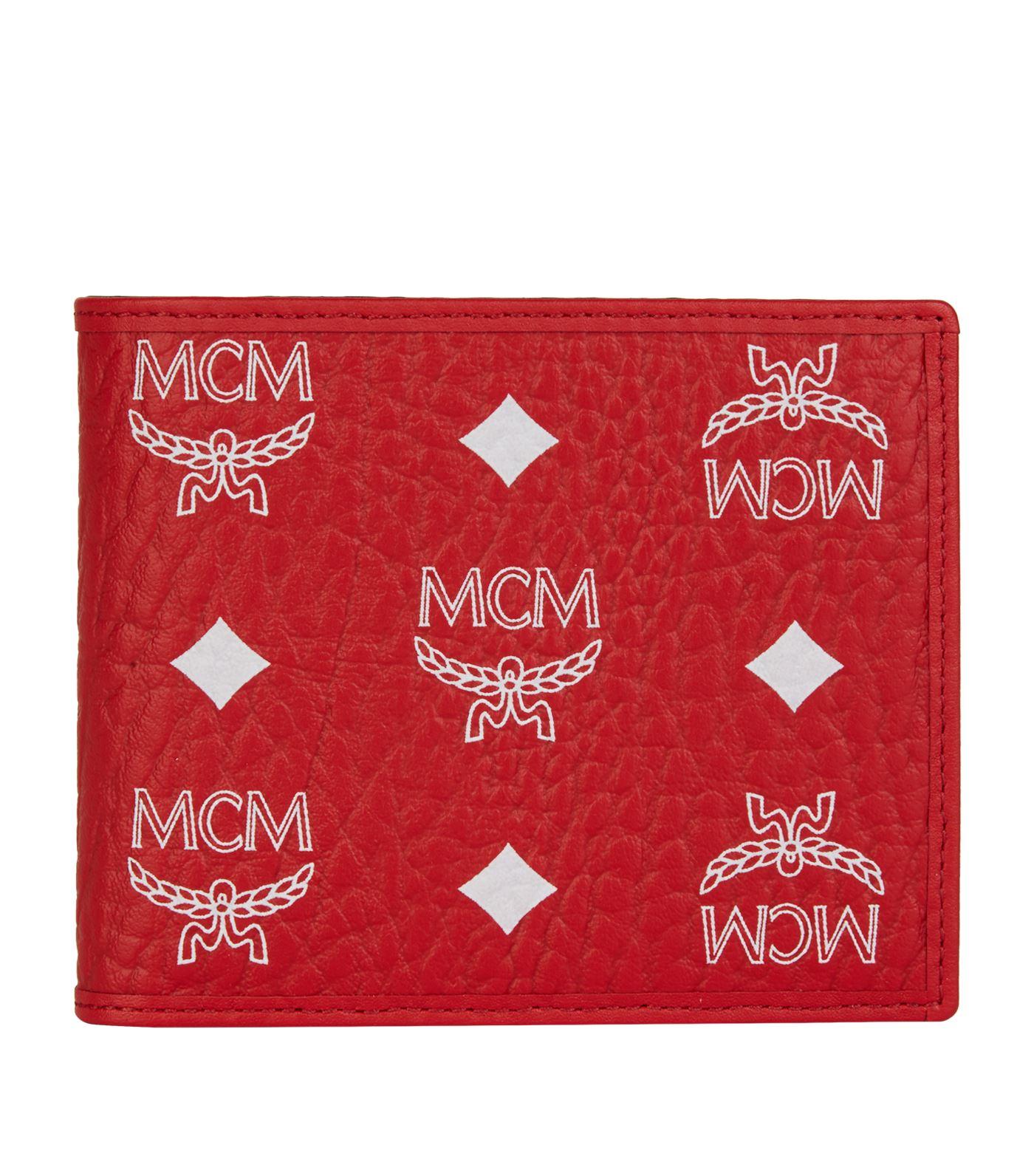 Red Mcm Card Holder | lupon.gov.ph