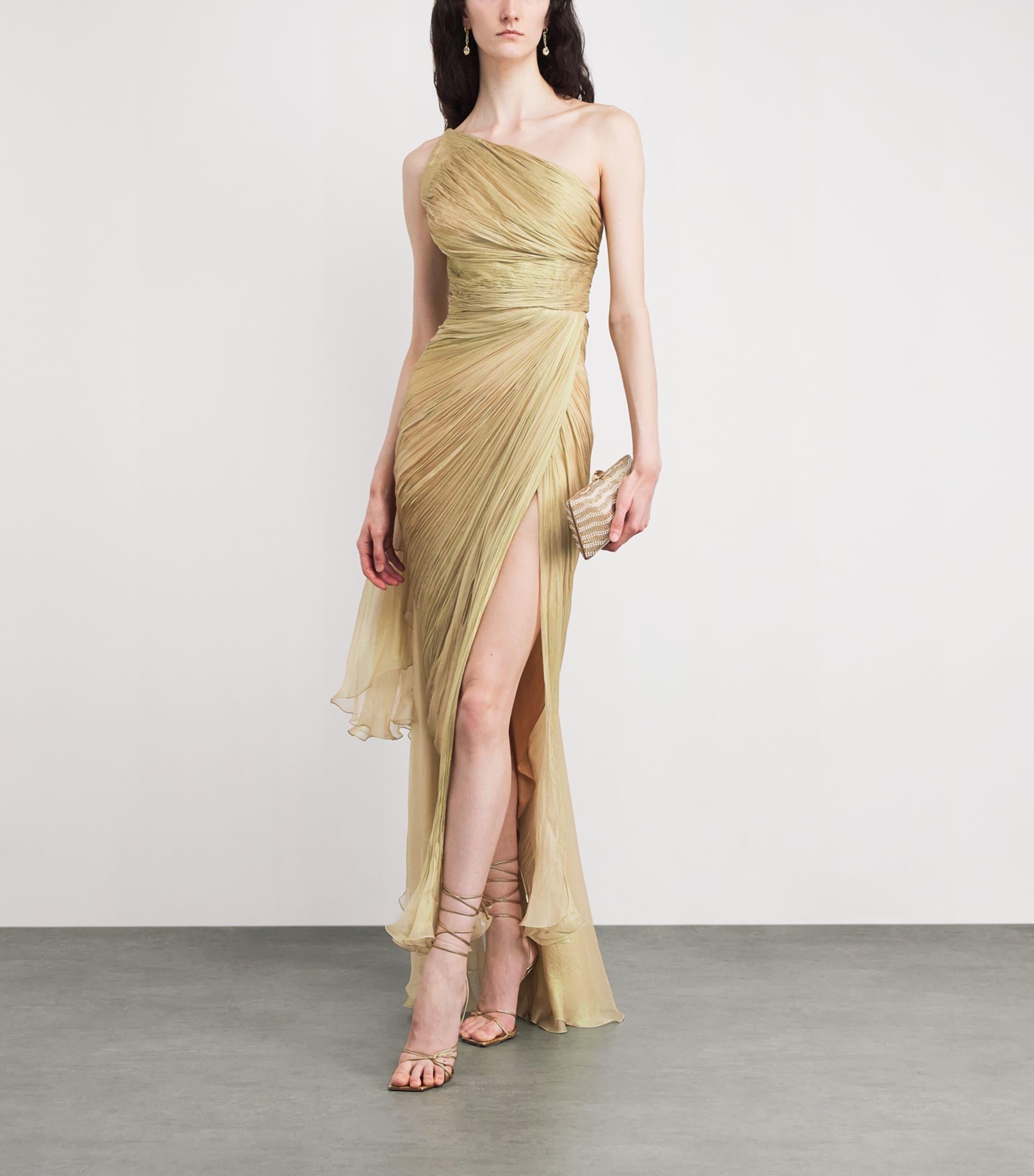Maria Lucia Hohan Tulle Asymmetric Florencia Gown in Metallic | Lyst Maria Lucia Hohan Tulle Asymmetric Florencia Gown in Metallic | Lyst