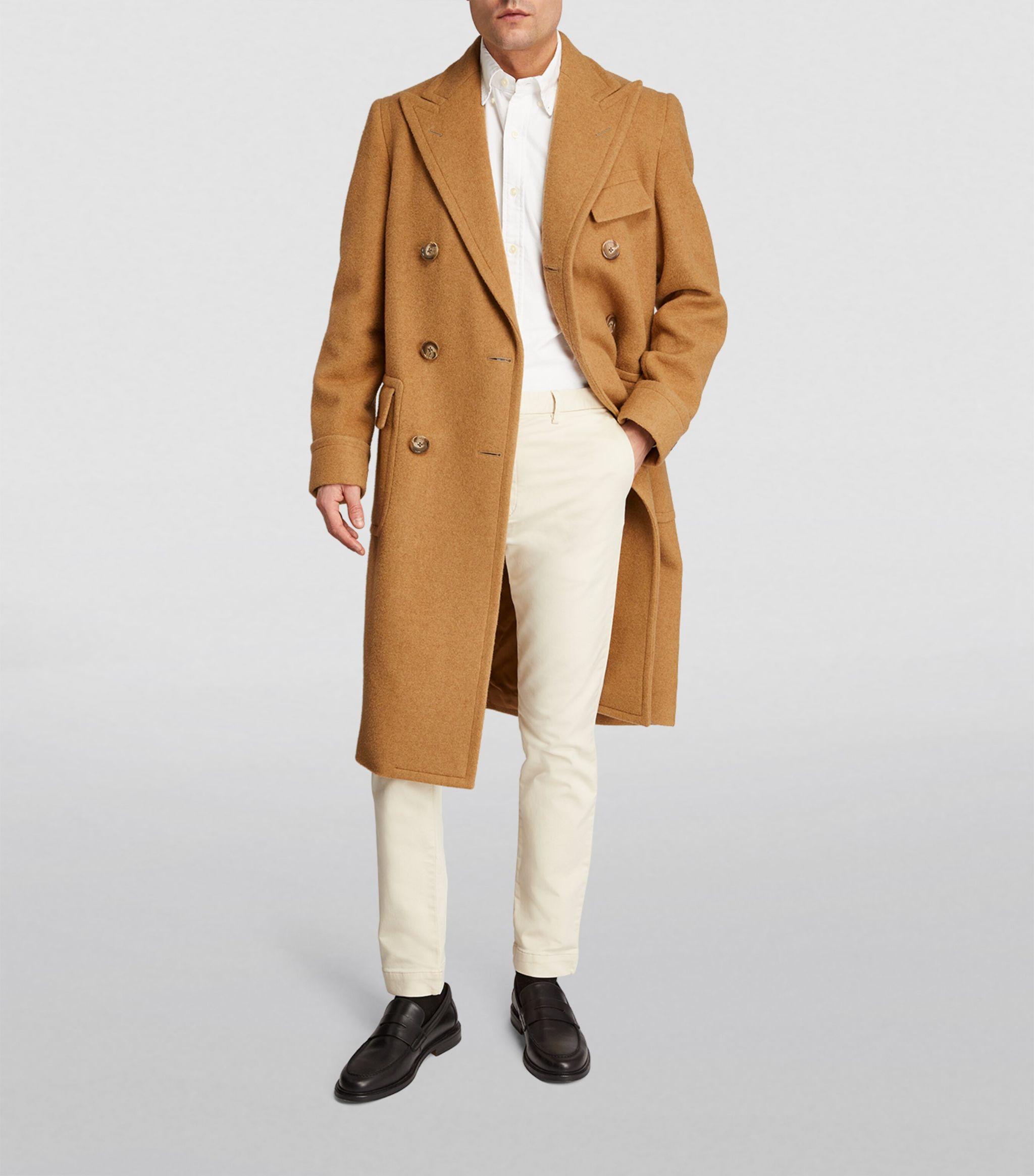 Ralph lauren camel coat men best sale
