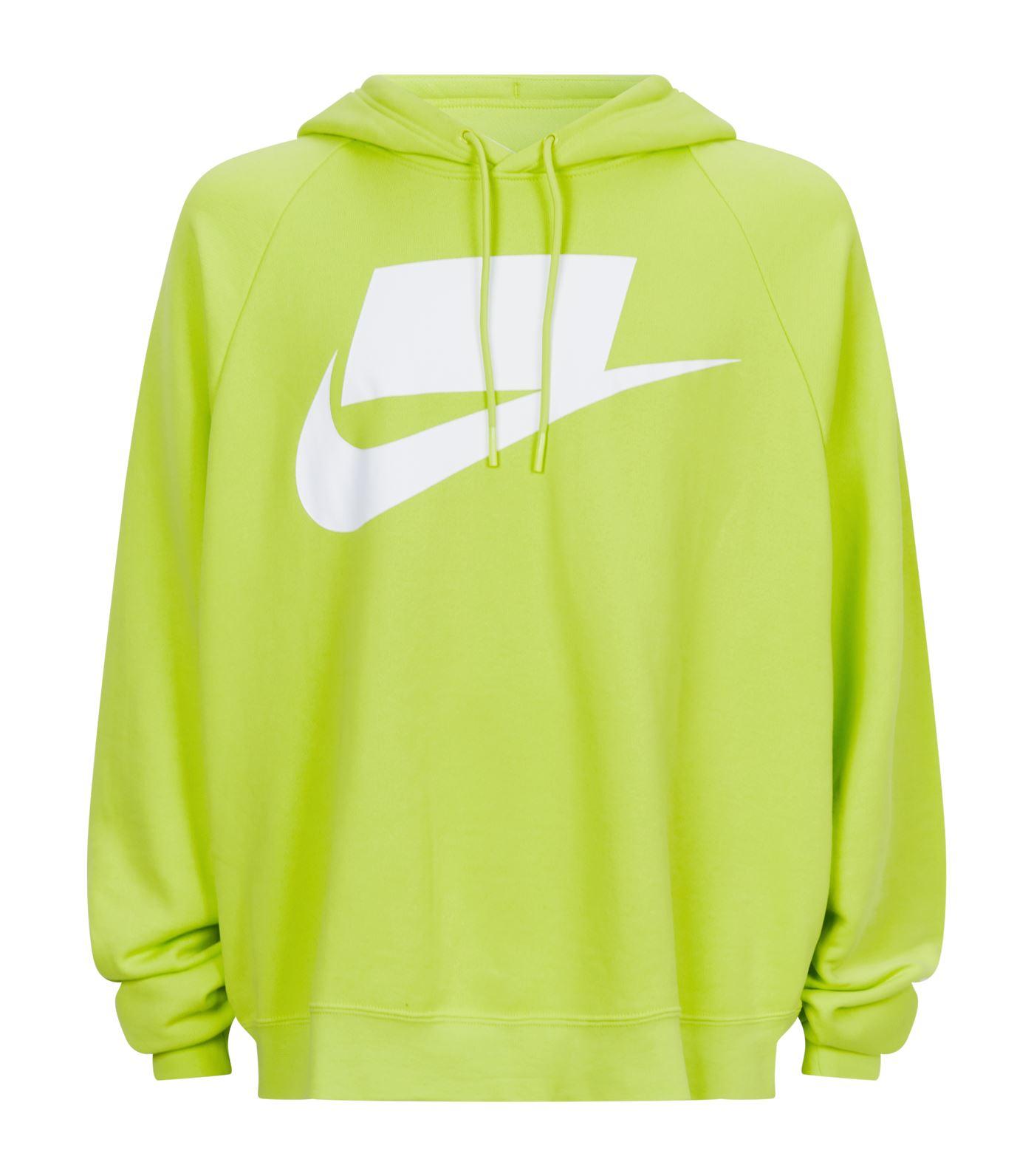 Nike Nsw Block Logo Hoodie in Green for Men | Lyst