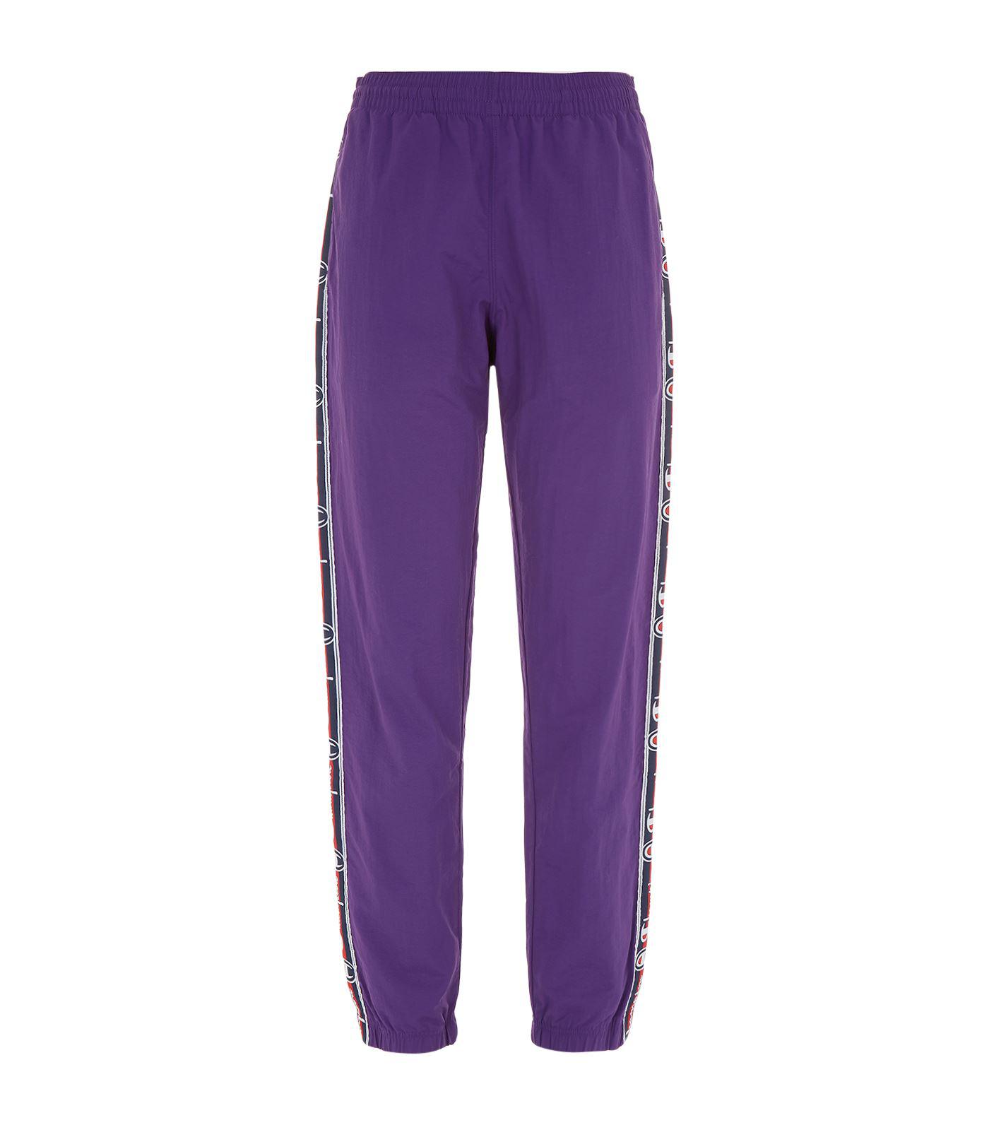 champion purple sweatpants