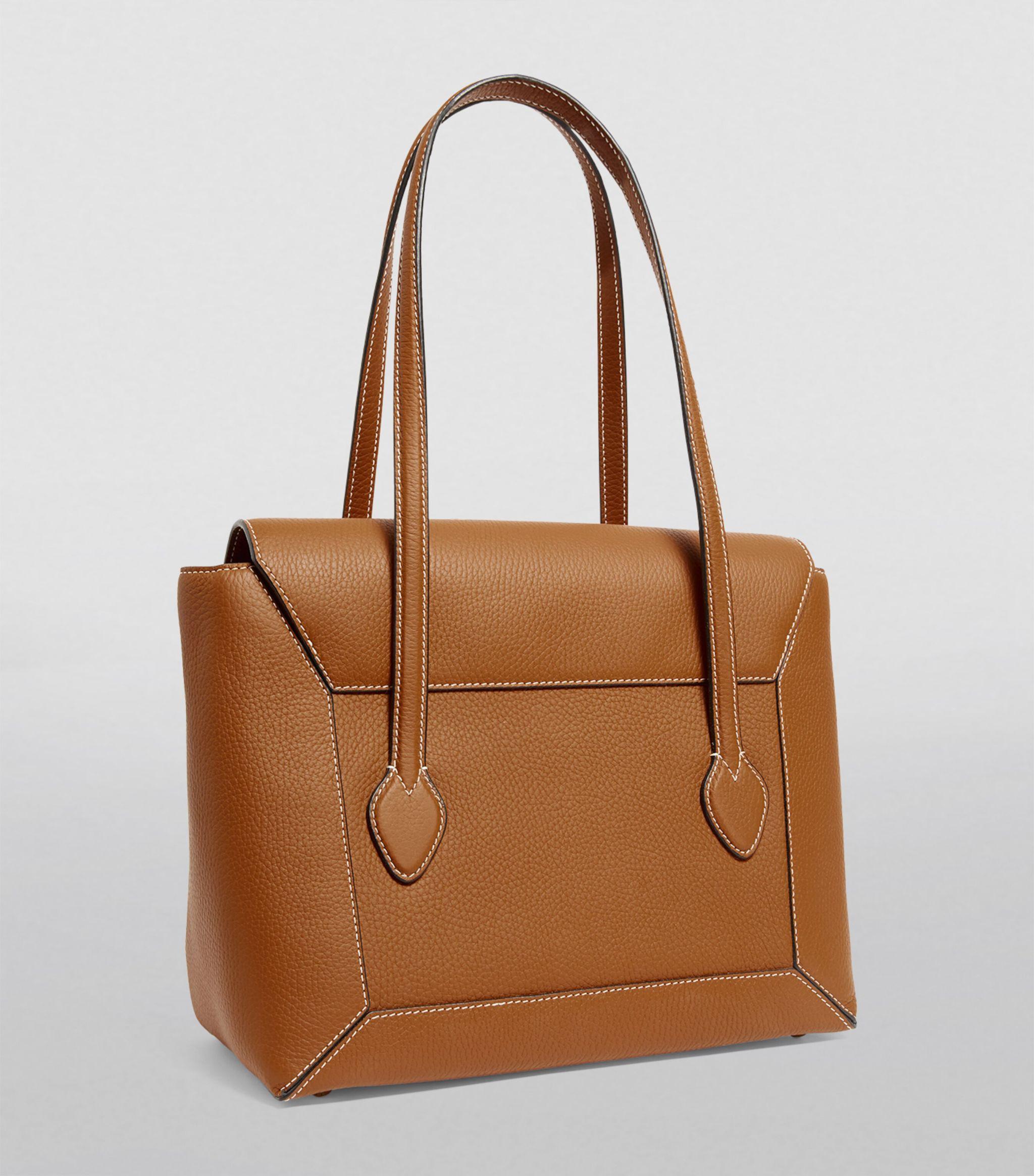 Strathberry Mosaic Leather Shopper Tote