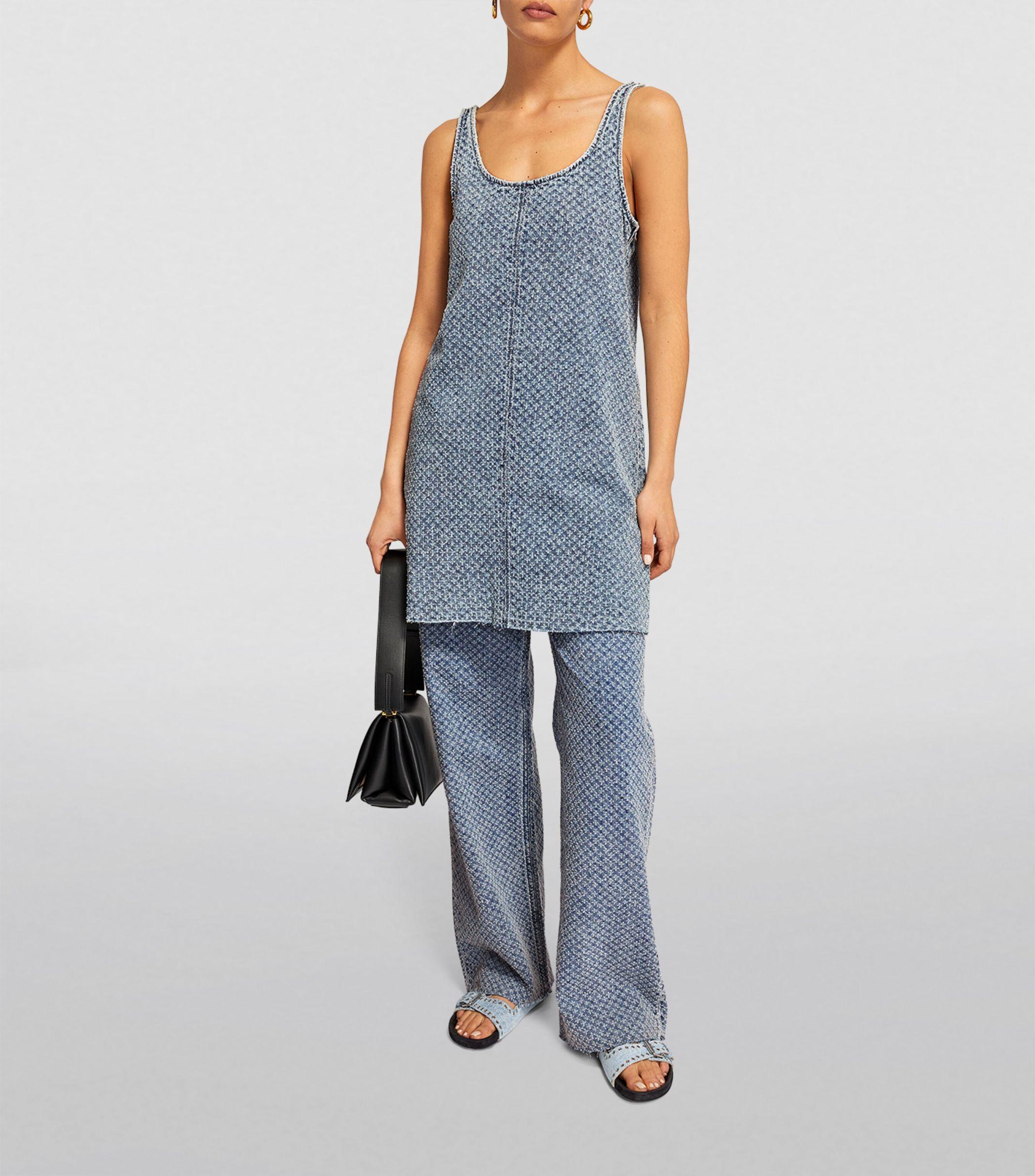 Rag & Bone Denim Kimmie Mini Dress in Blue | Lyst