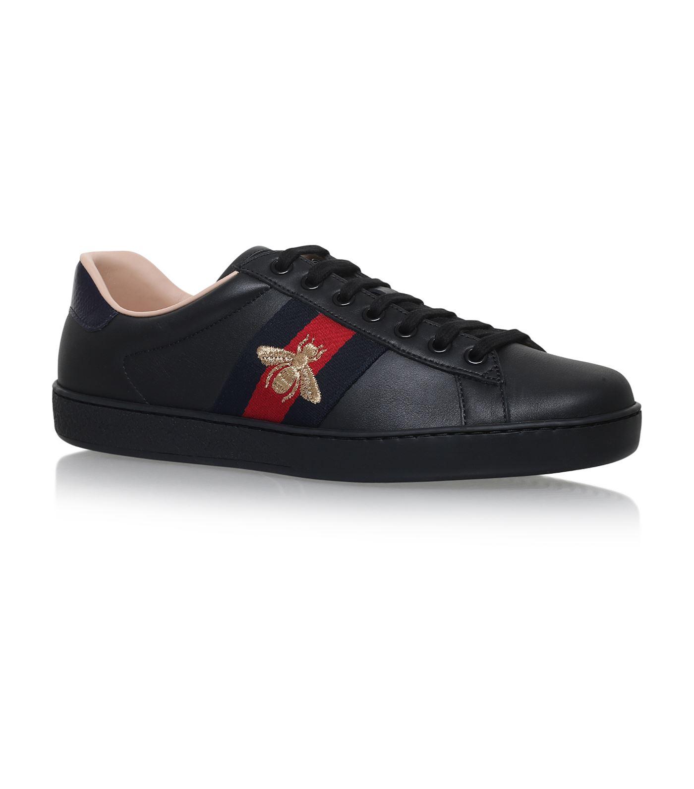 mens gucci bee trainers