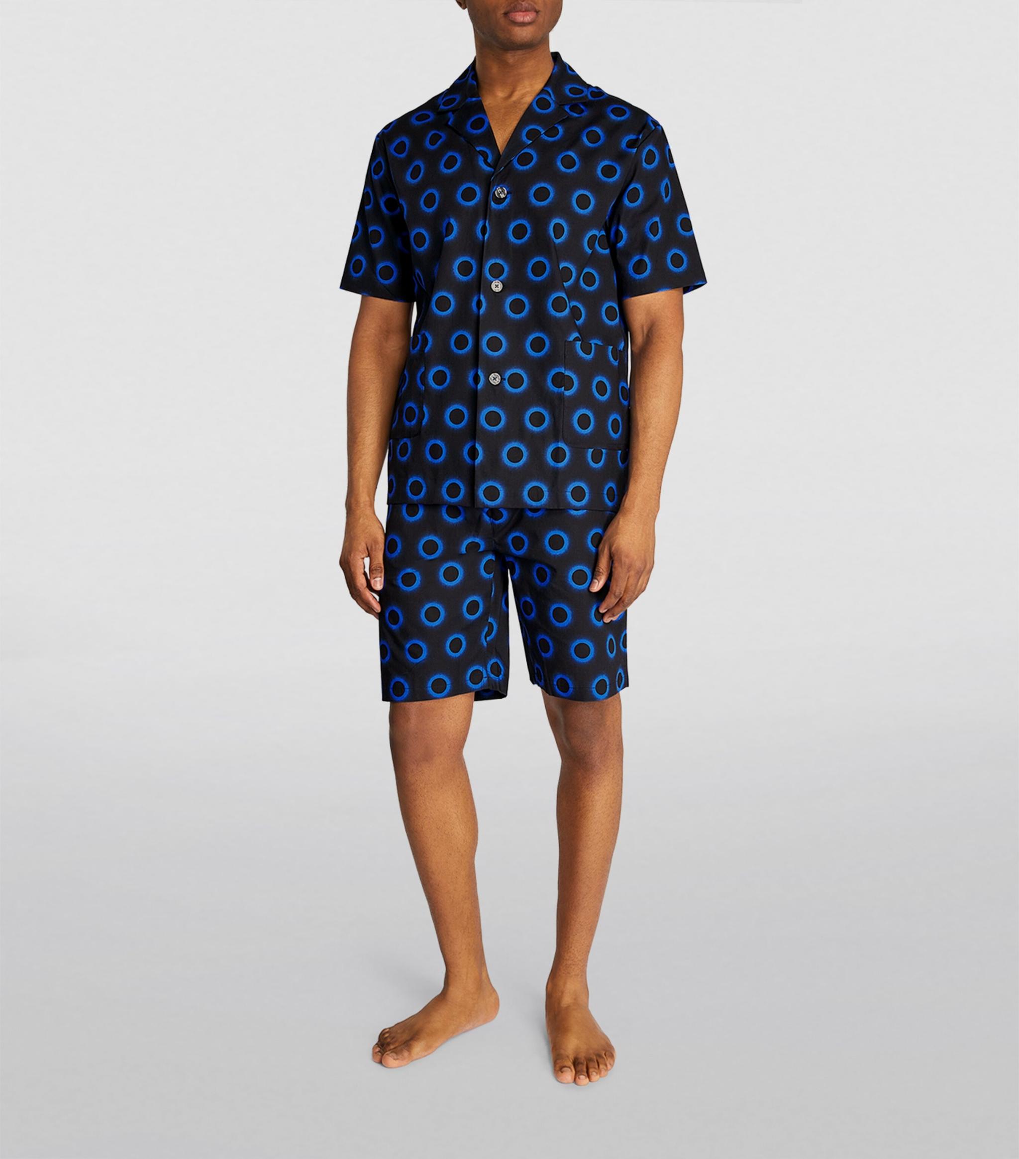 Paul Smith Glow Polka Dot Print Pyjama Set in Blue for Men | Lyst