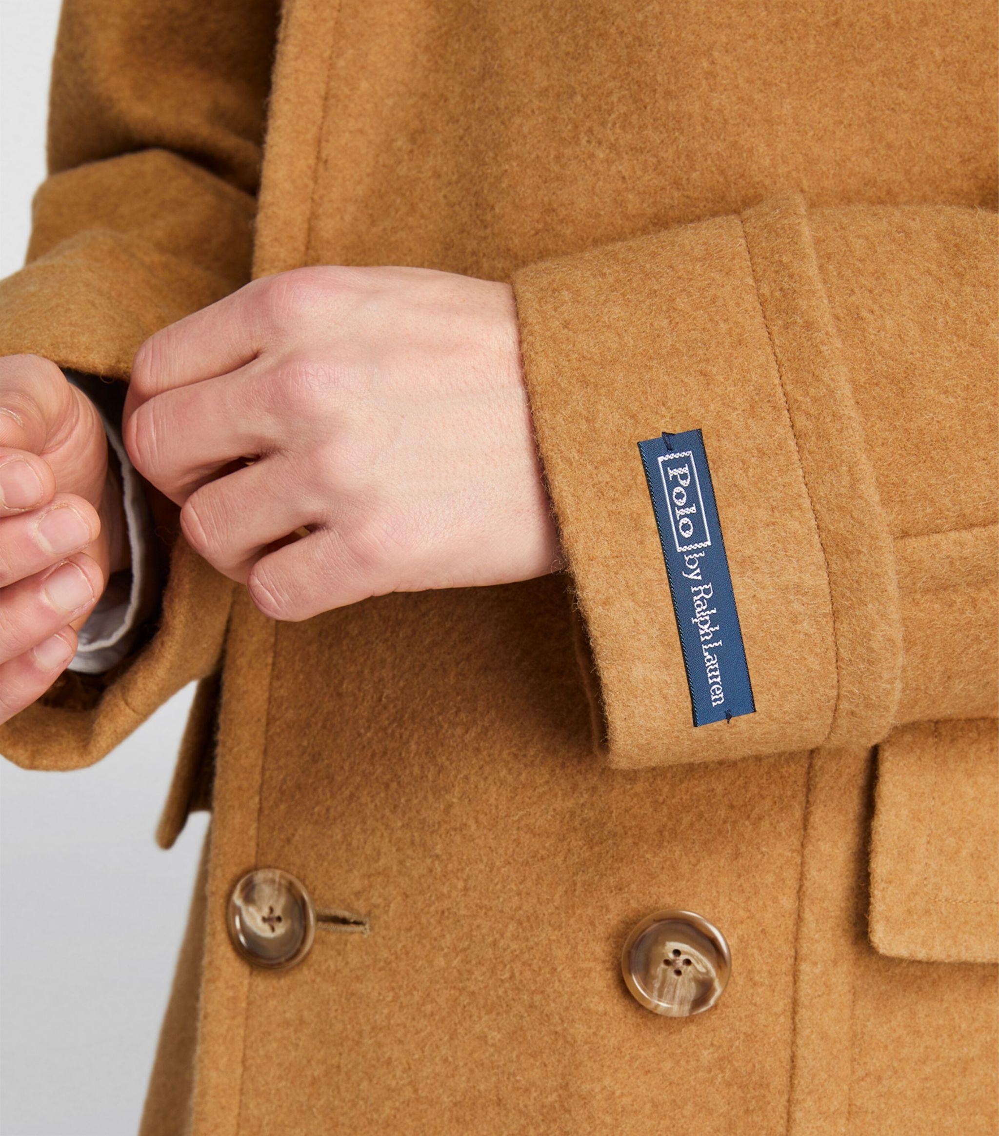 Ralph lauren camel hair coat hotsell