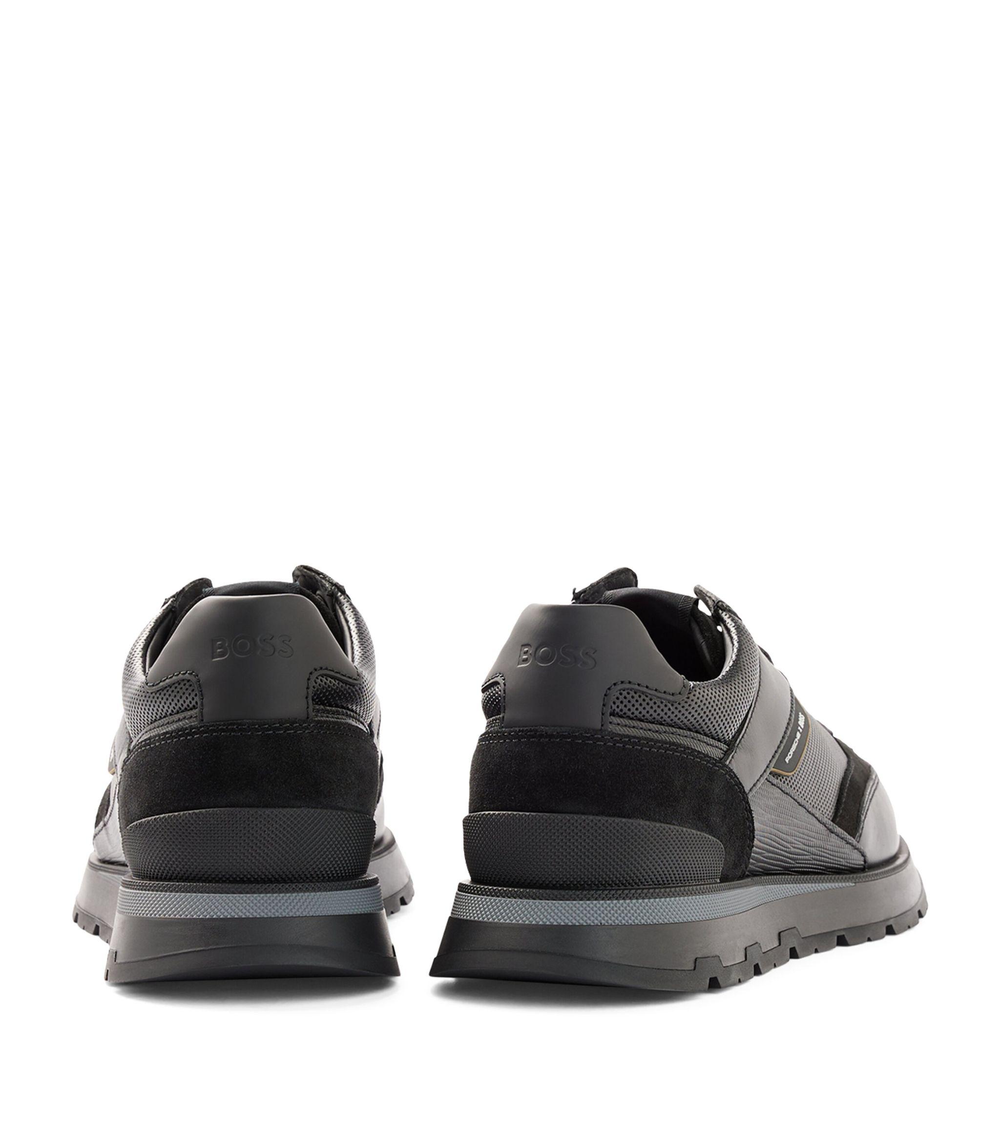 by HUGO BOSS X Porsche Leather Perforated Sneakers for Men | Lyst