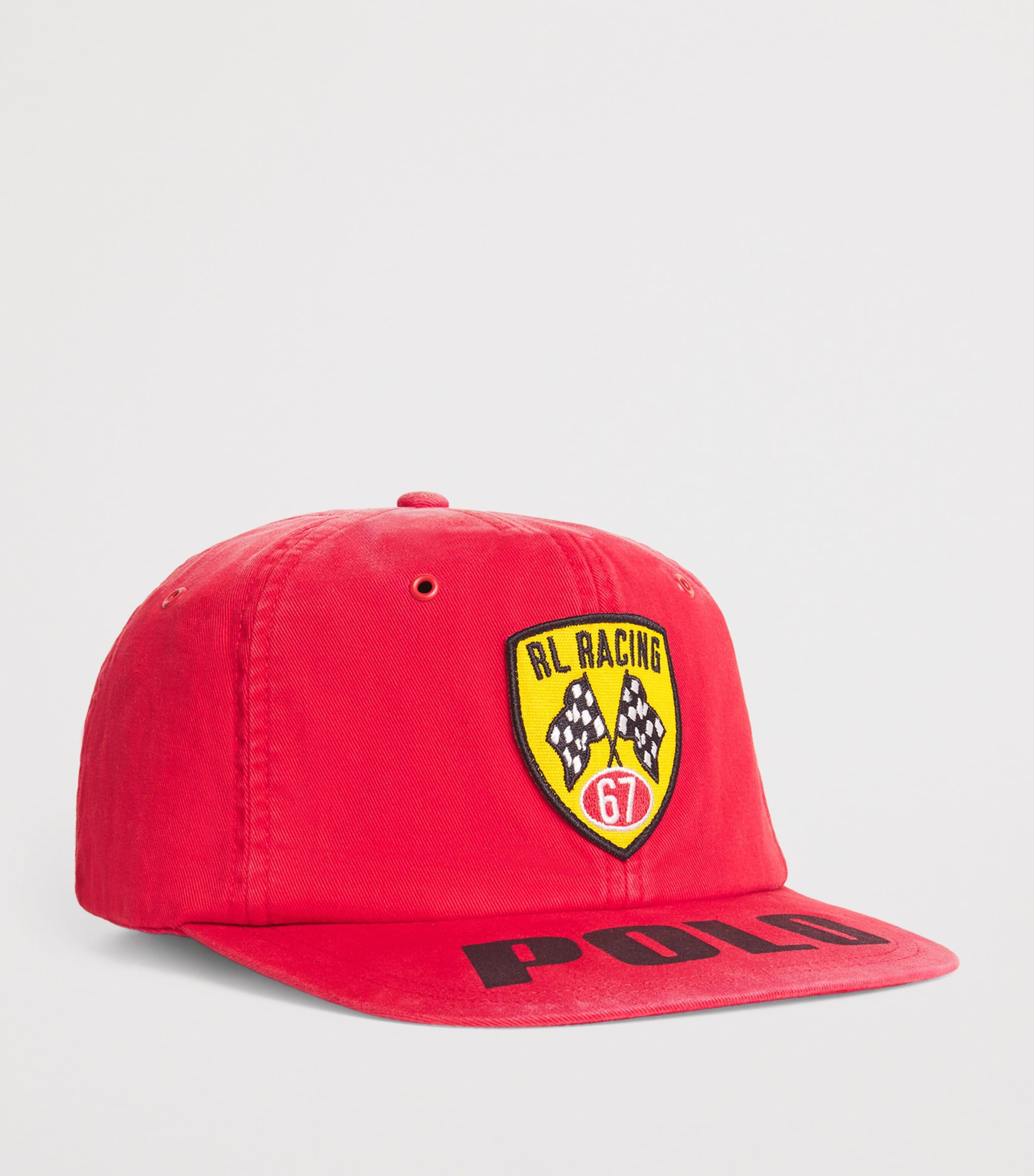 Polo Ralph Lauren Rl Racing Cap in Pink for Men | Lyst
