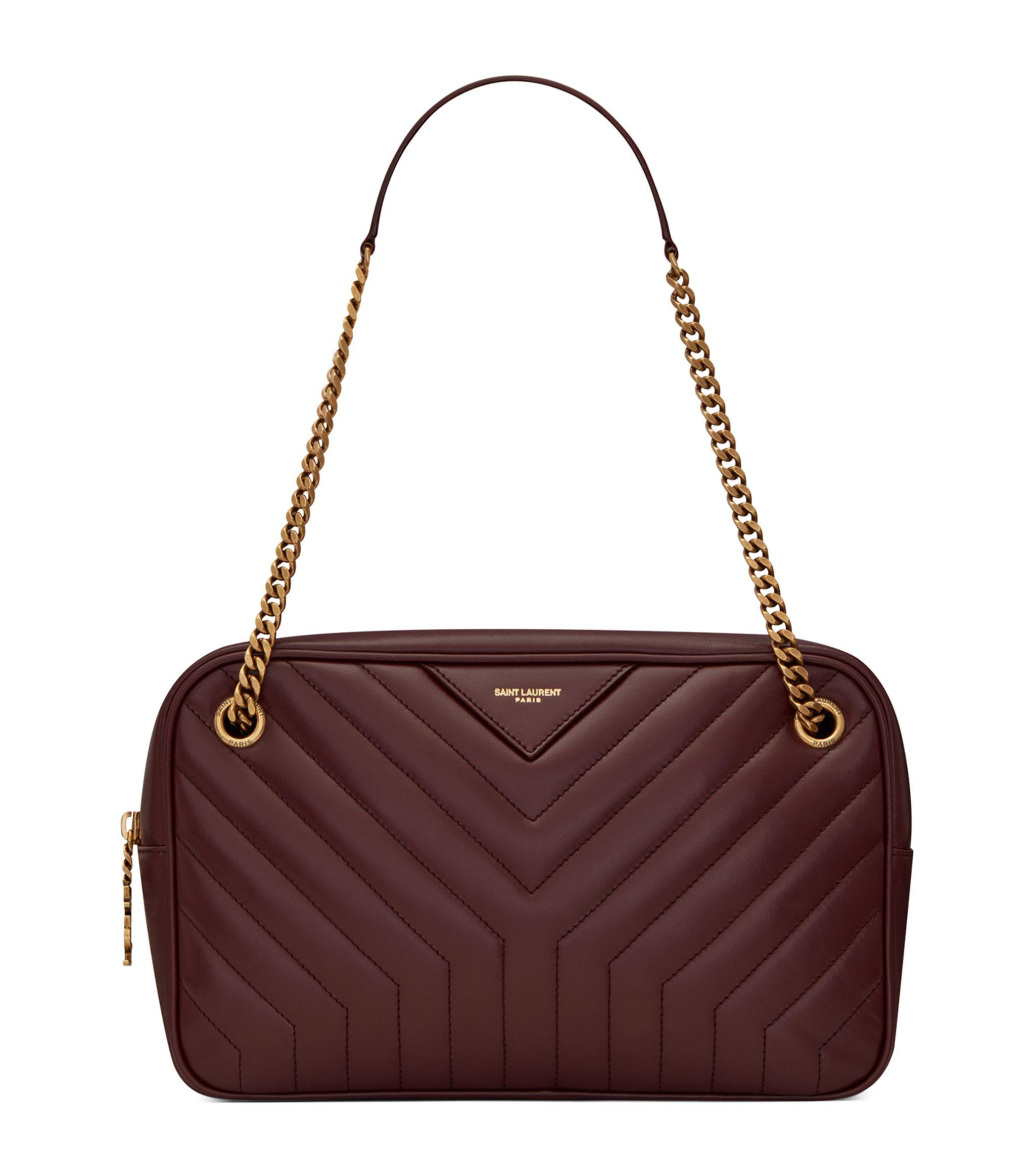 Saint Laurent Joan Matelass Camera Bag in Red Lyst