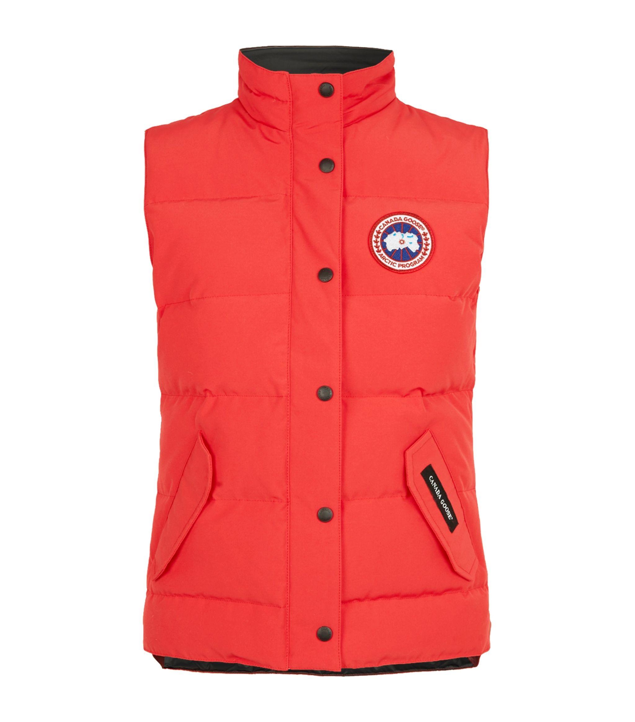 Canada Goose Goose Freestyle Gilet in Red - Save 9% - Lyst