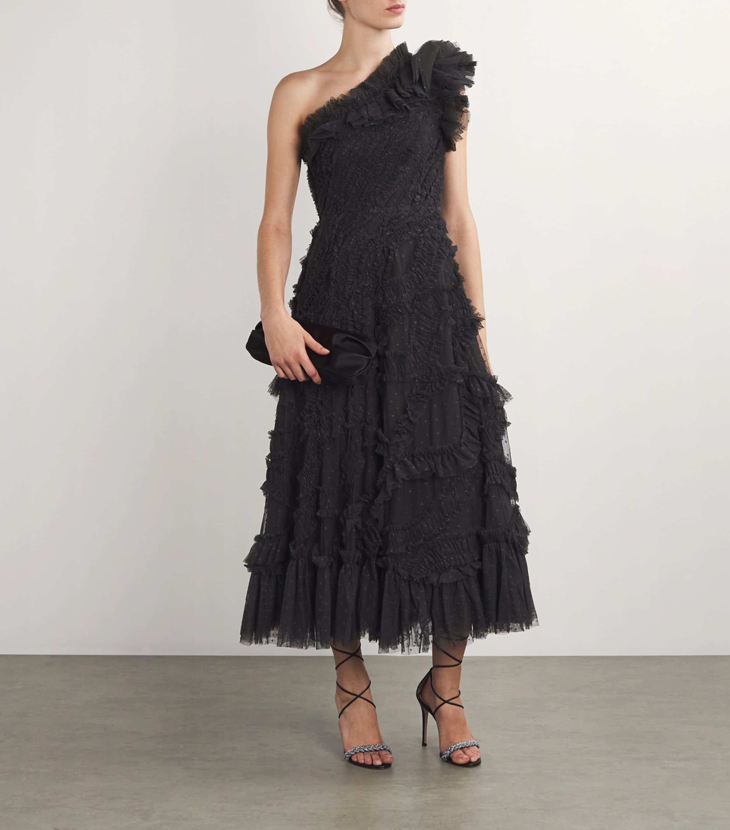 needle and thread black dress Valentine Ruffle Gown main image 1