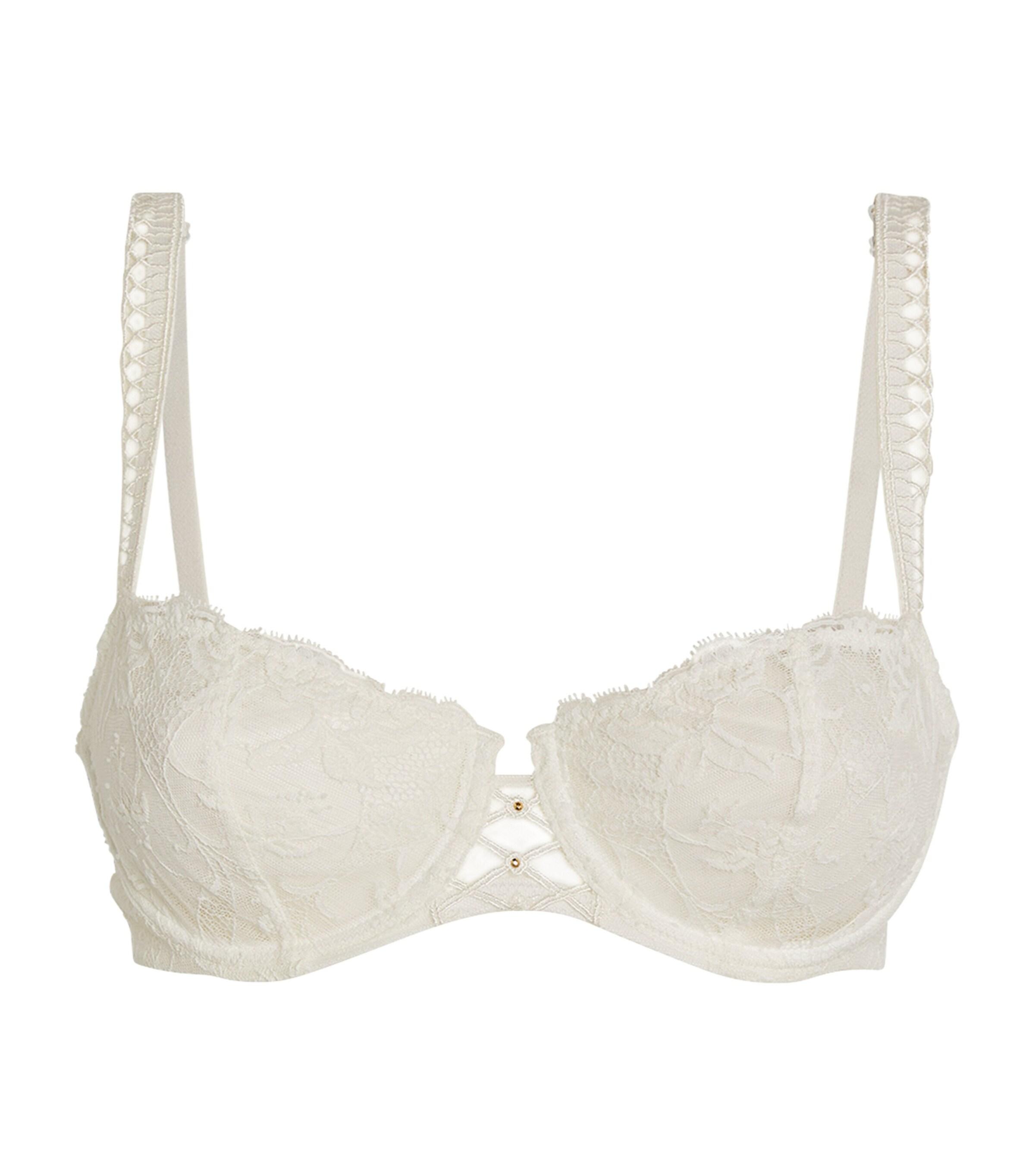 Aubade Kiss Of Love Half-Cup Bra in Natural | Lyst